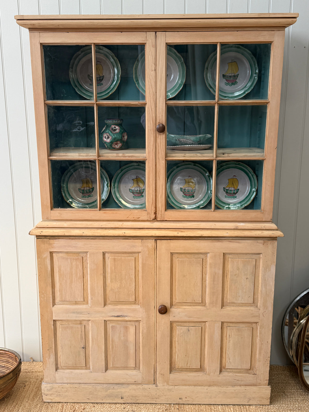 19th Century Pine Housekeeper’s Cupboard