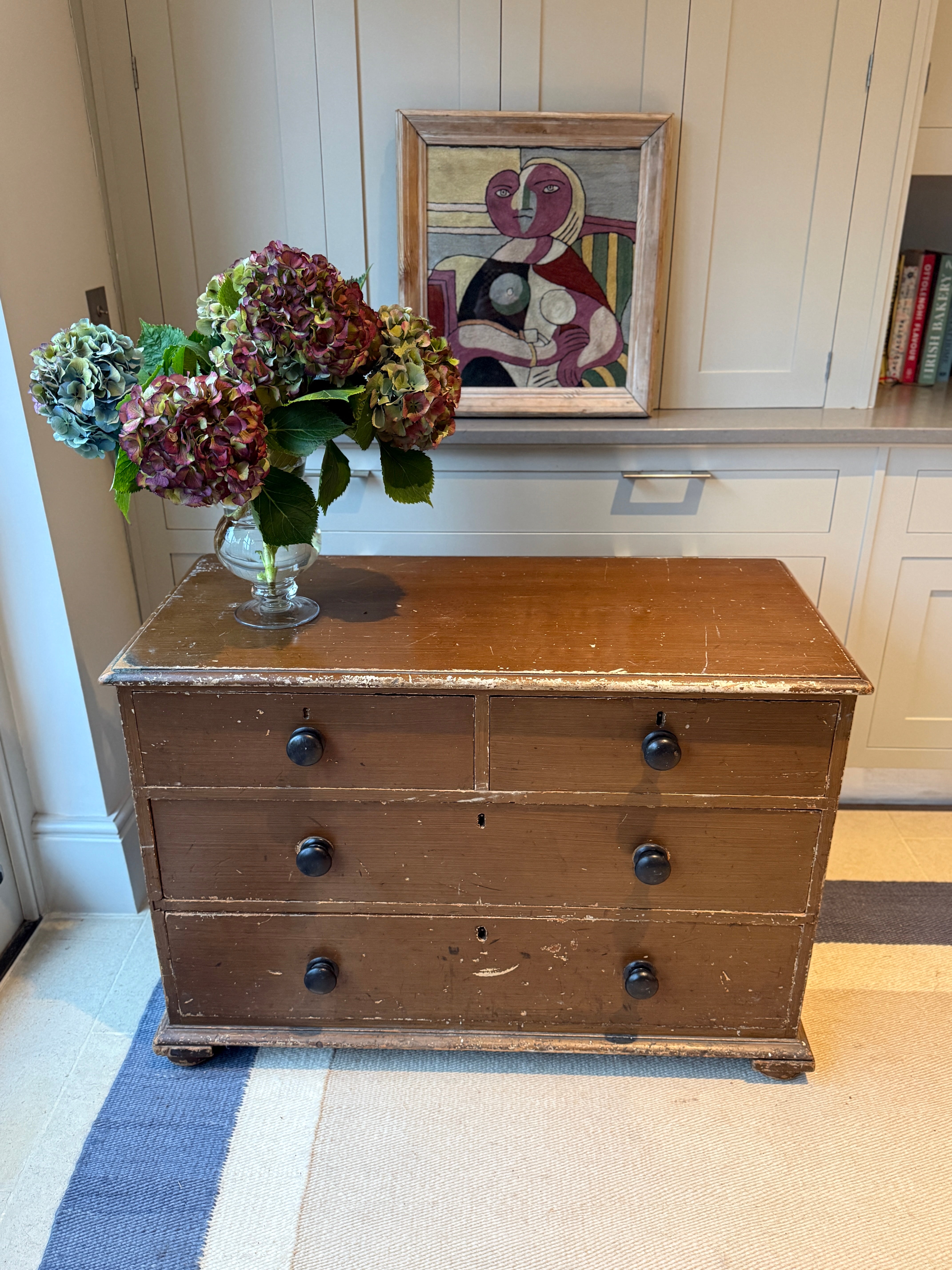 Painted 19th Century Chest of Drawers