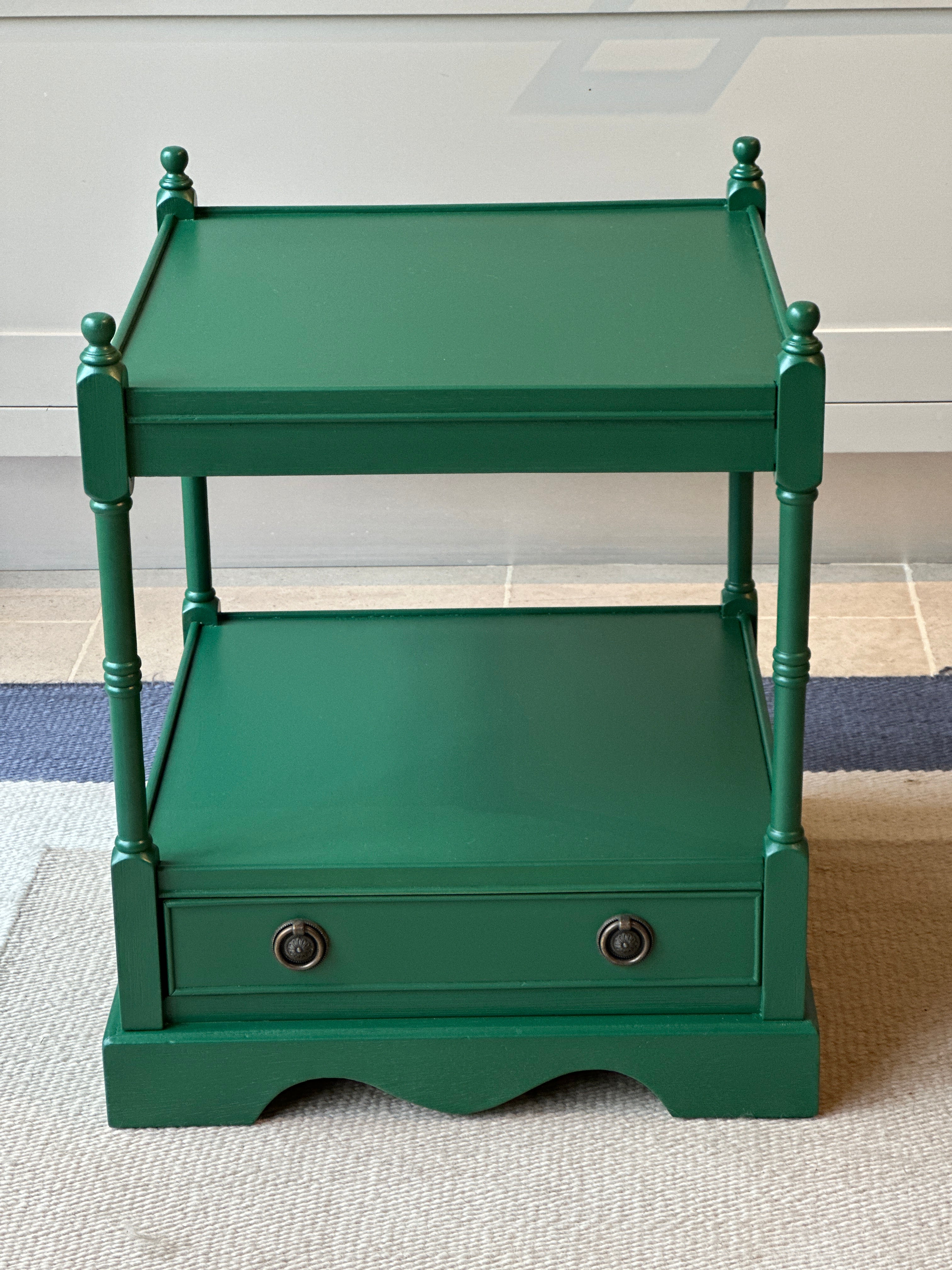 Traffic Green Bedside Table