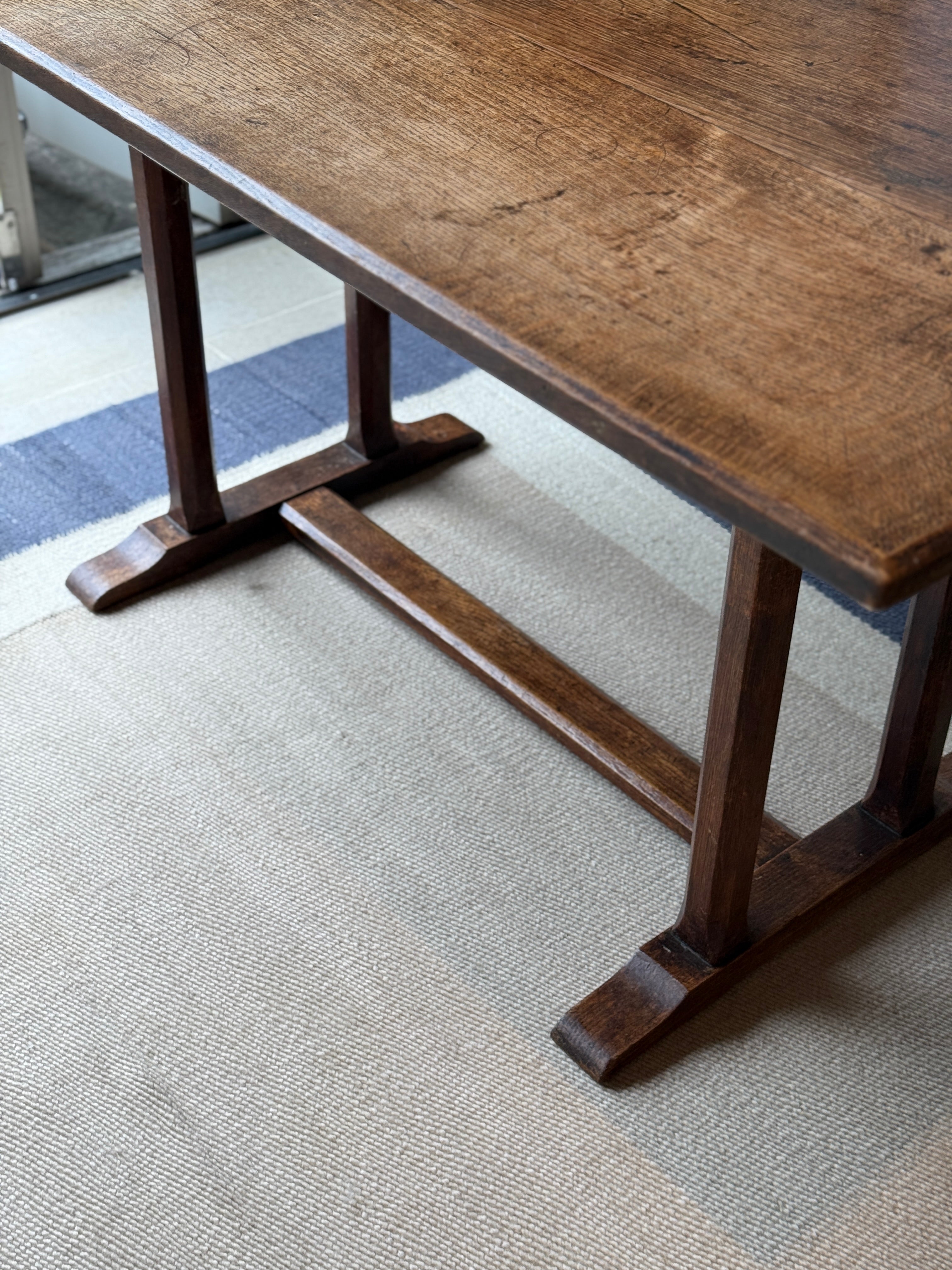 Small Oak Refectory Dining Table