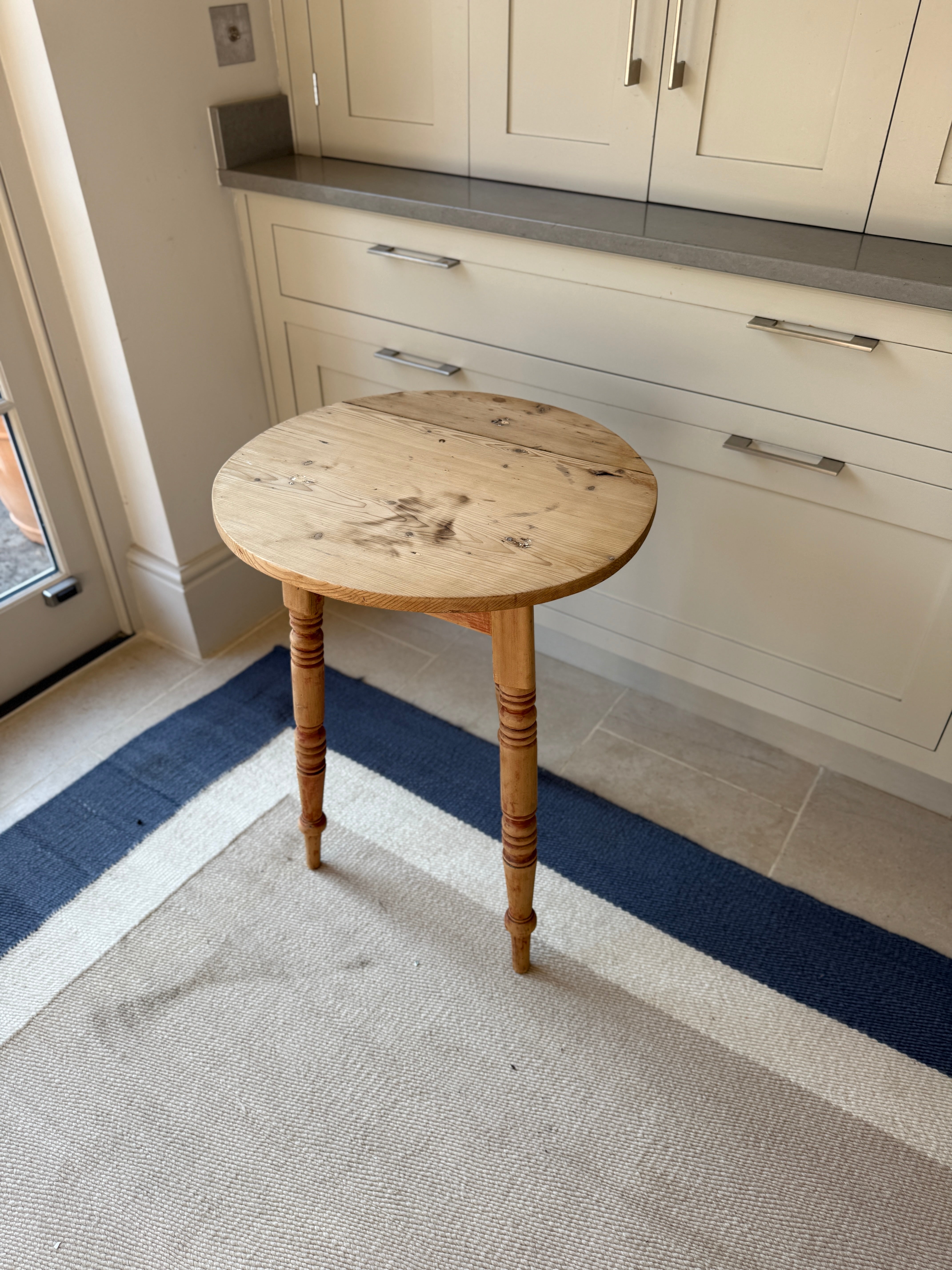 Sturdy Pine Cricket Table