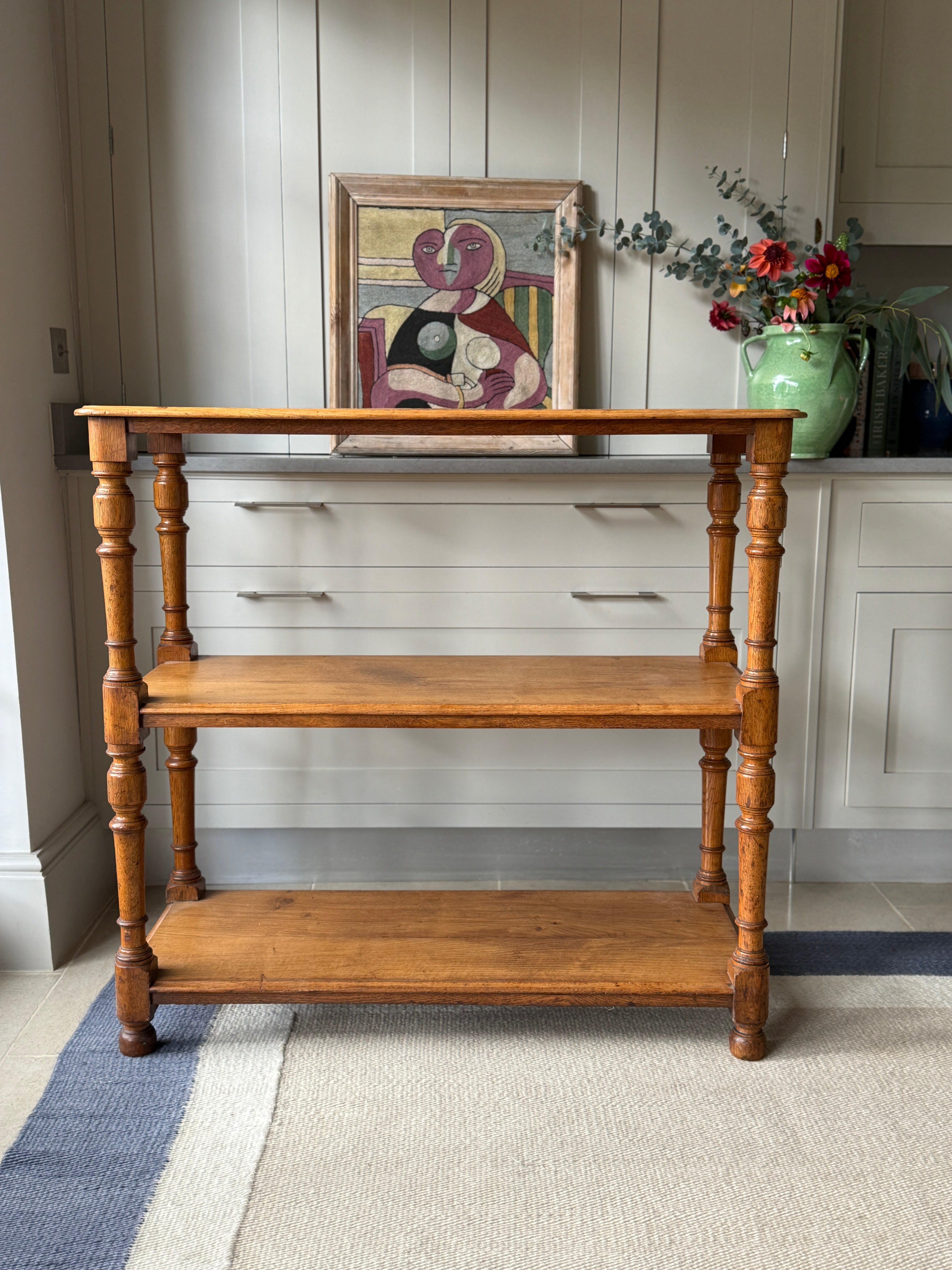 Small 19th Century Honeyed Oak Buffet
