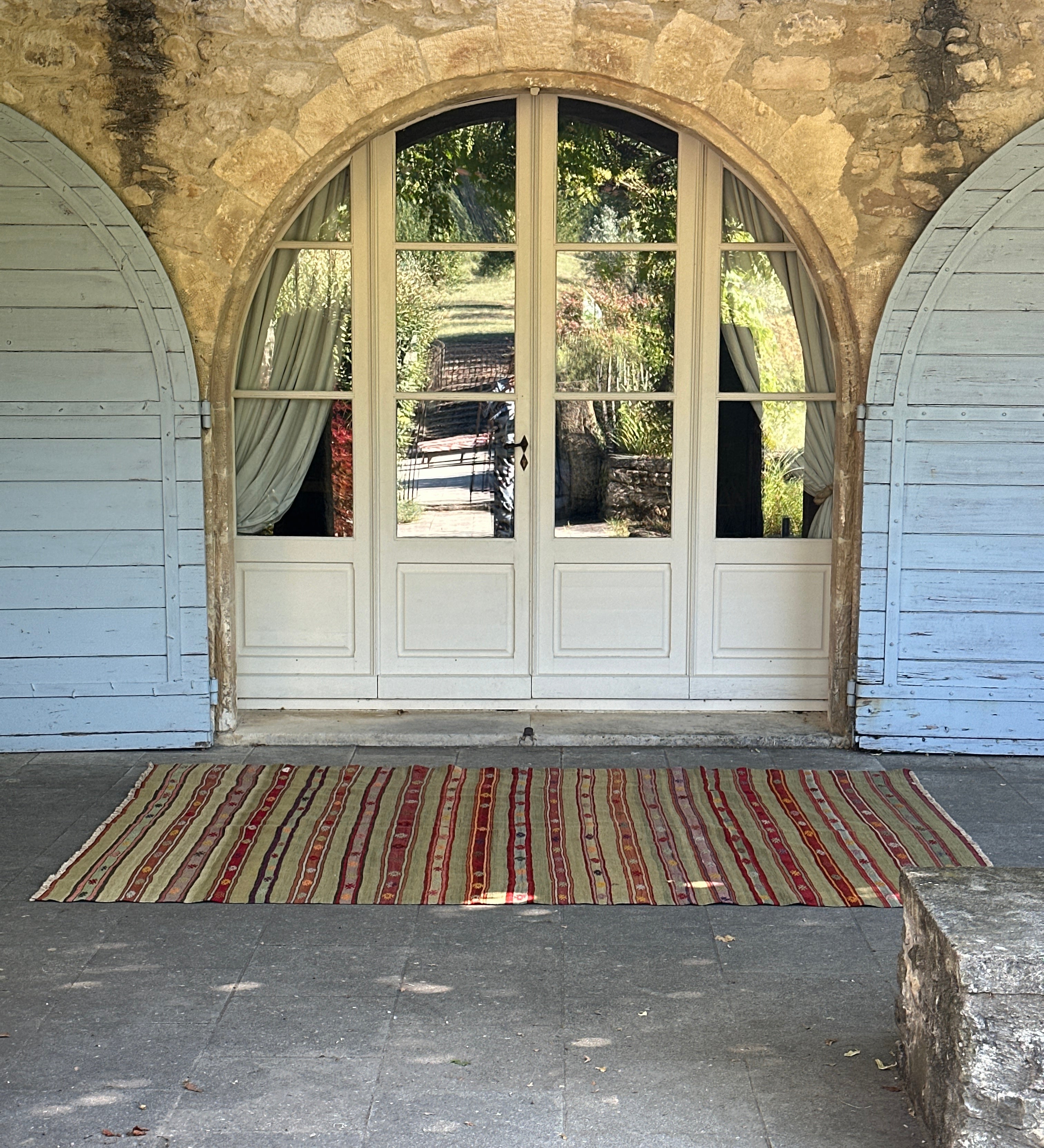 Large Vintage Anatolian Kilim