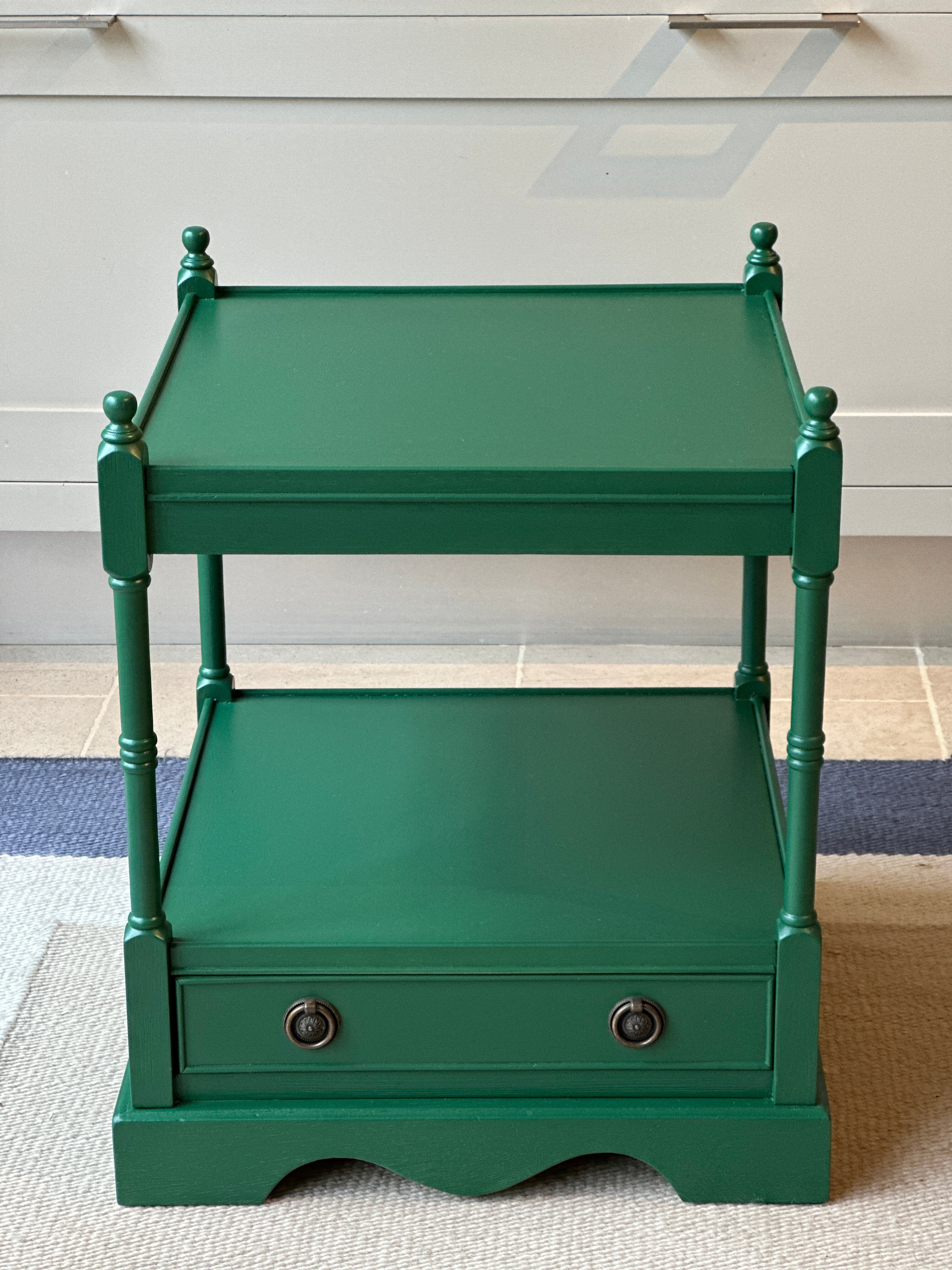 Traffic Green Bedside Table