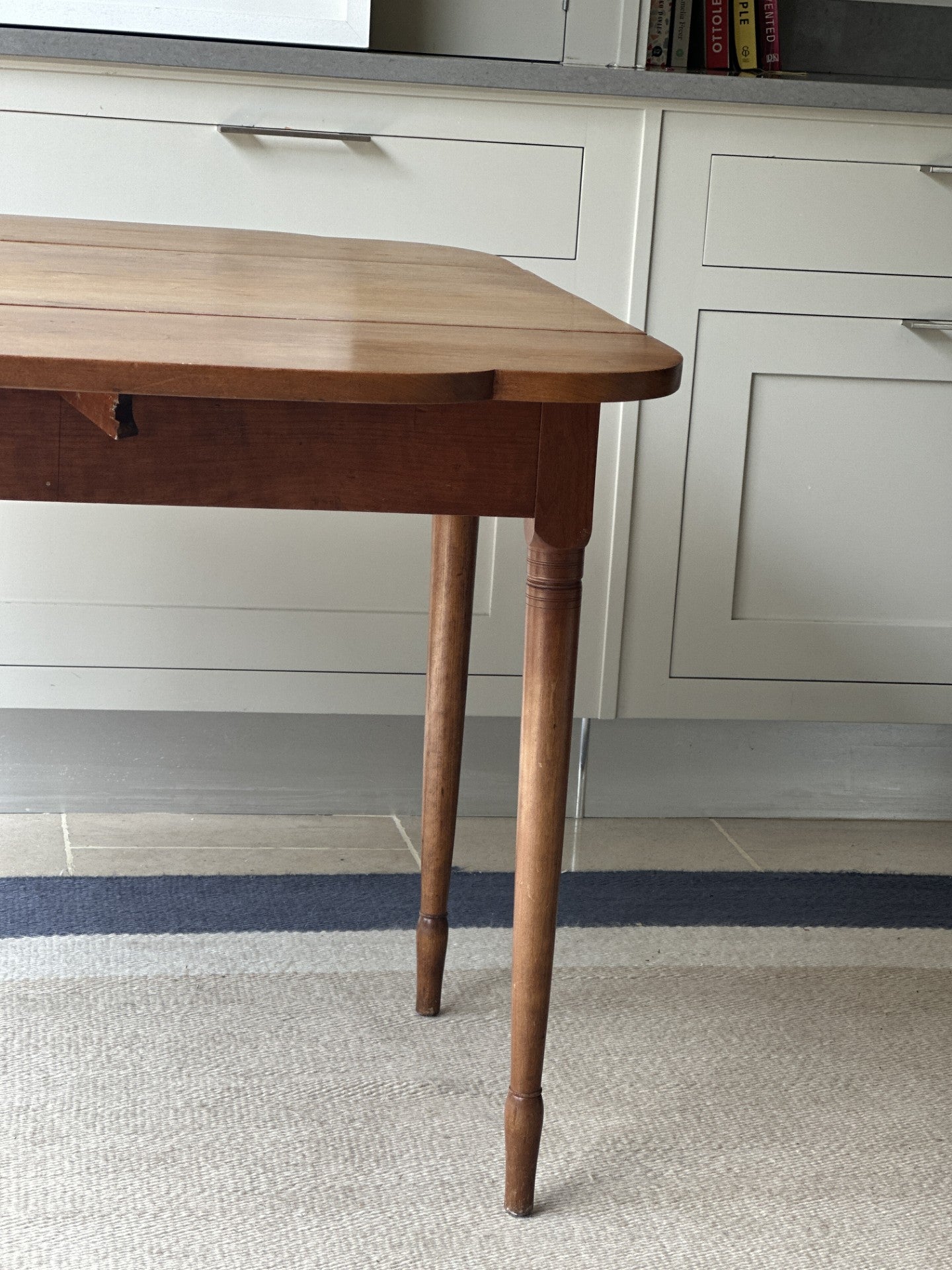 Late 19th Century New England Table in Cherrywood