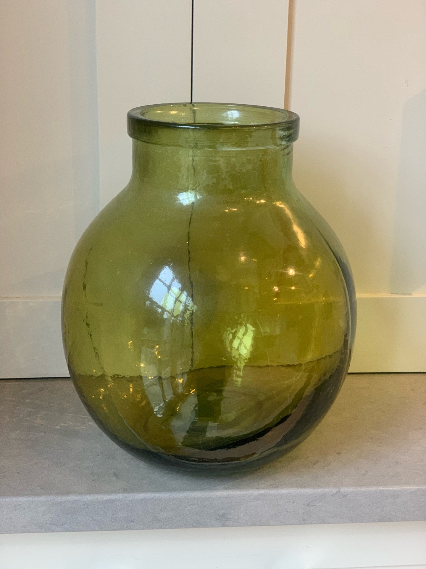 Small Green Vase