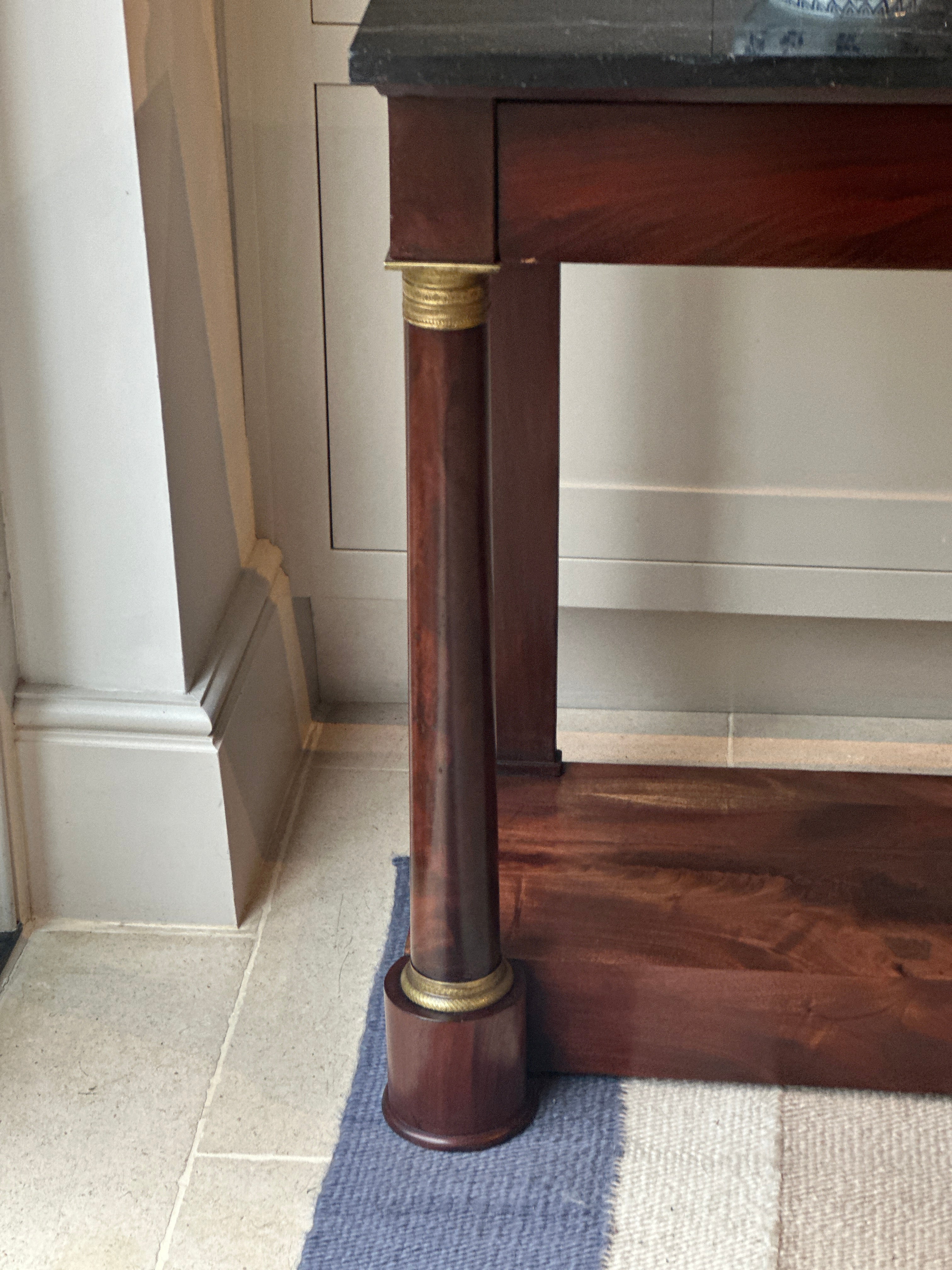 Beautiful French Empire Console Table