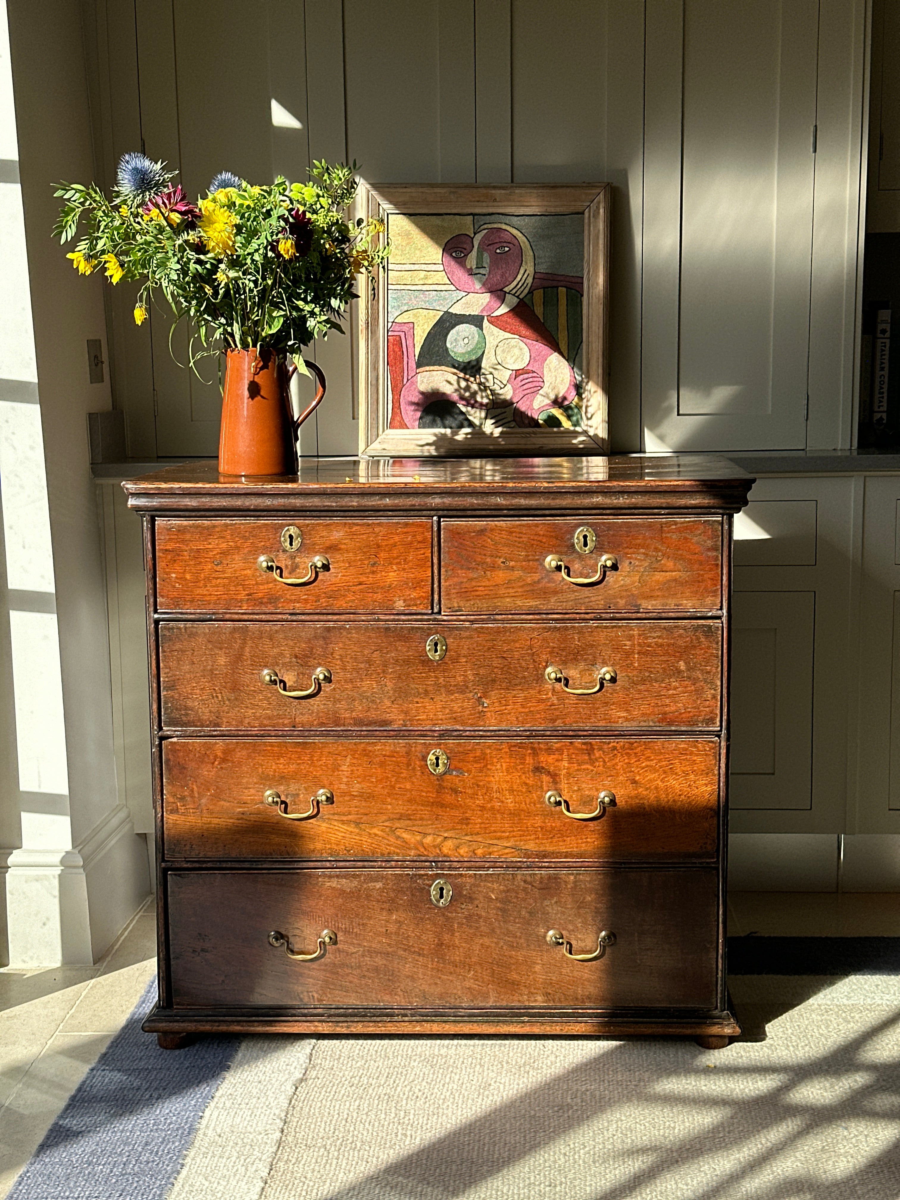 Georgian Oak Chest of Drawers