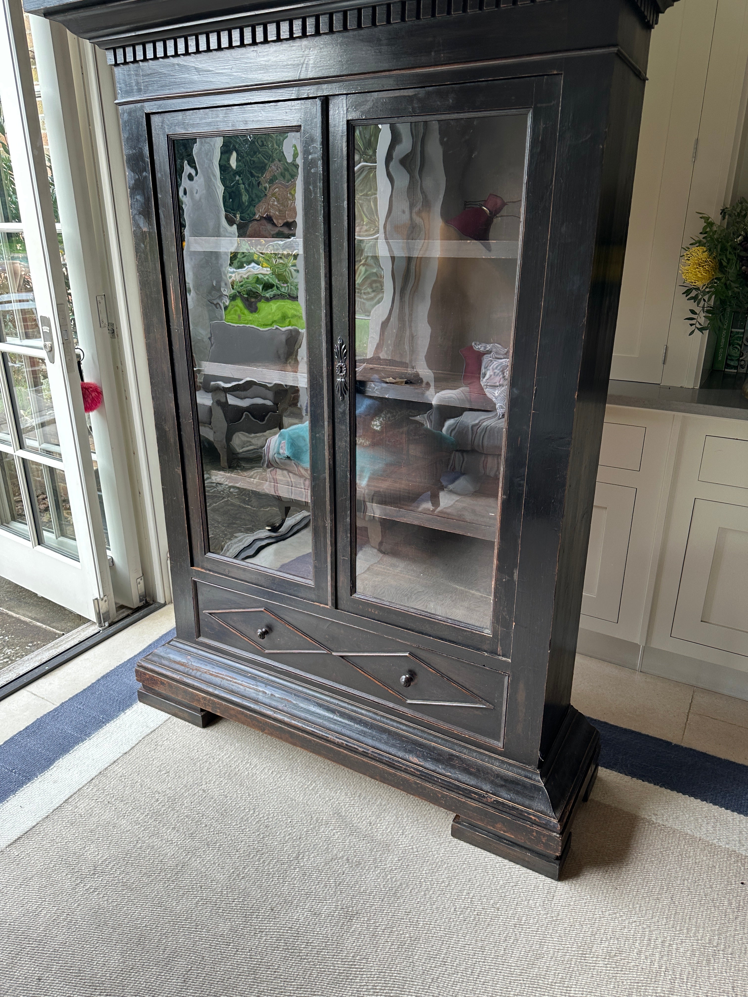 Early 19th Century Italian Glazed Cabinet