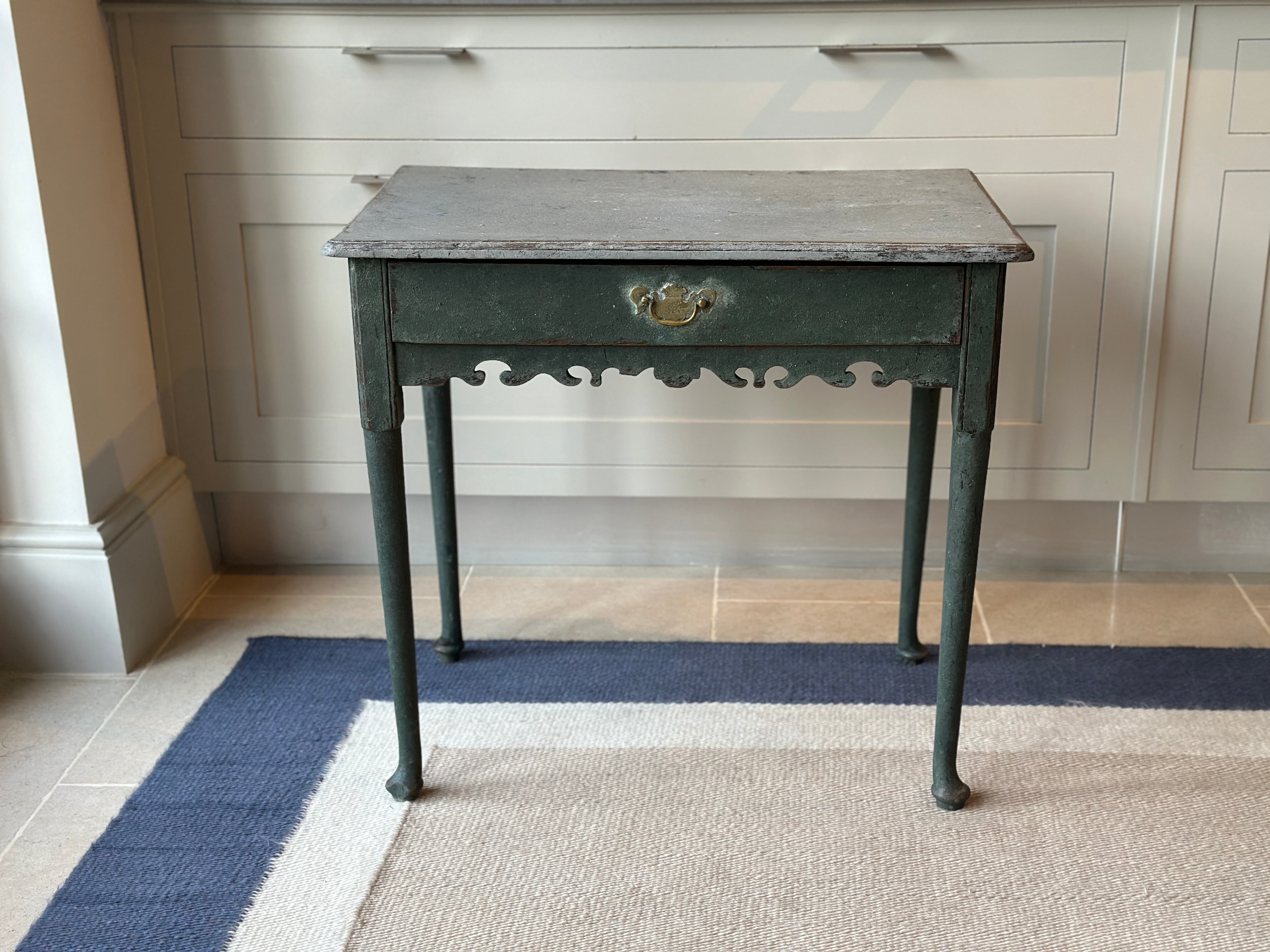 18th Century English Painted Side Table