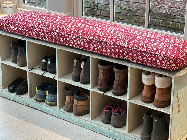 Painted  Boot room Bench