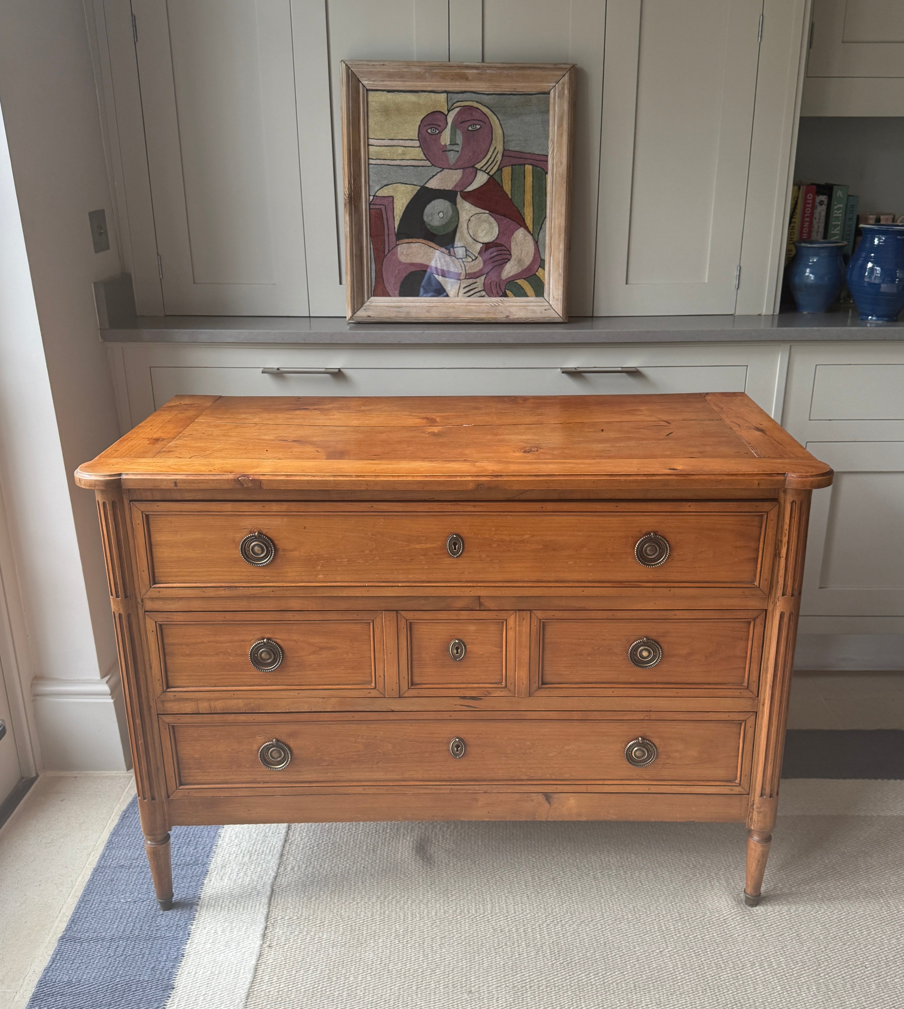 French 19th Century Cherrywood Commode