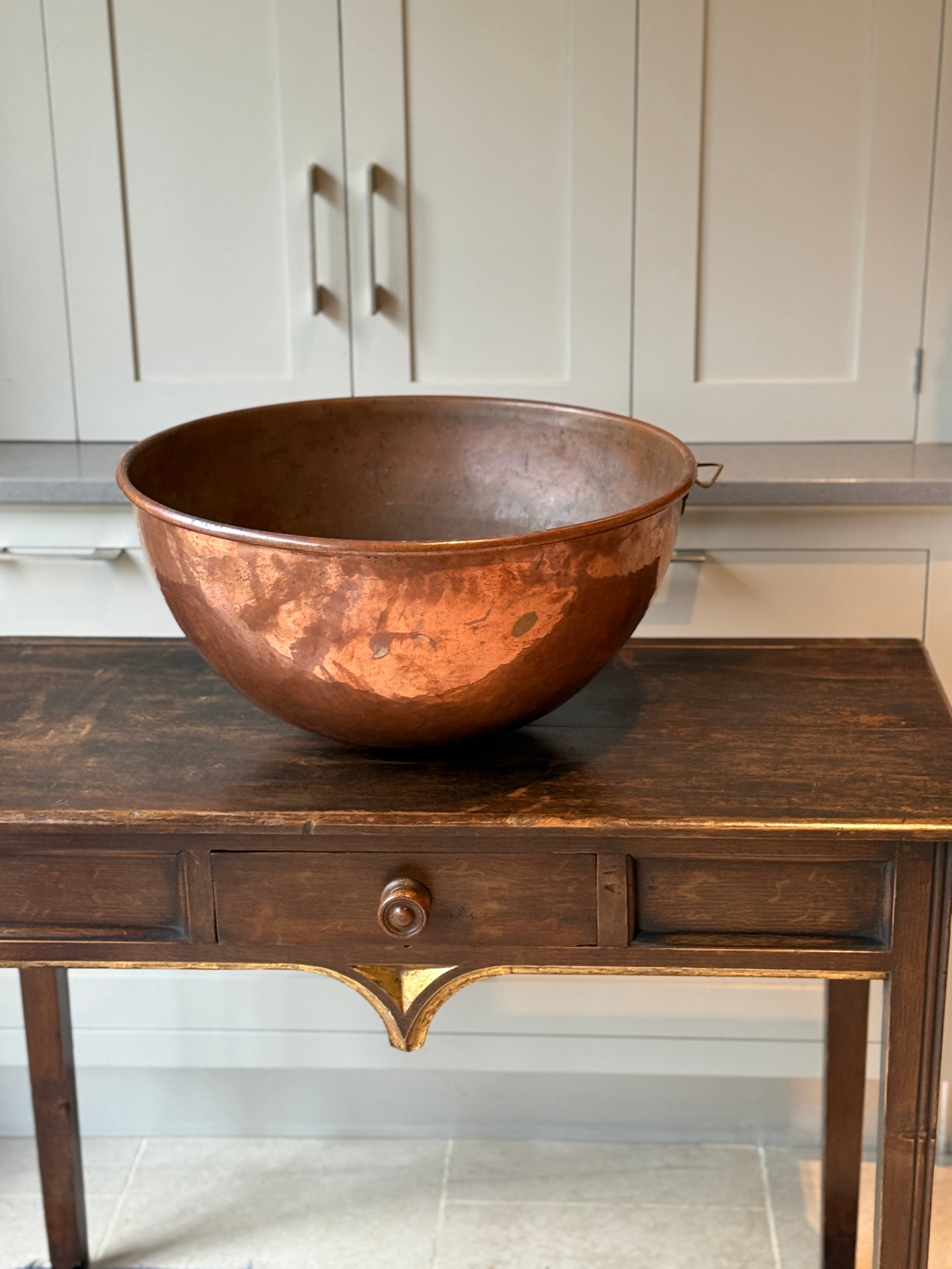 Huge Decorative Copper Bowl