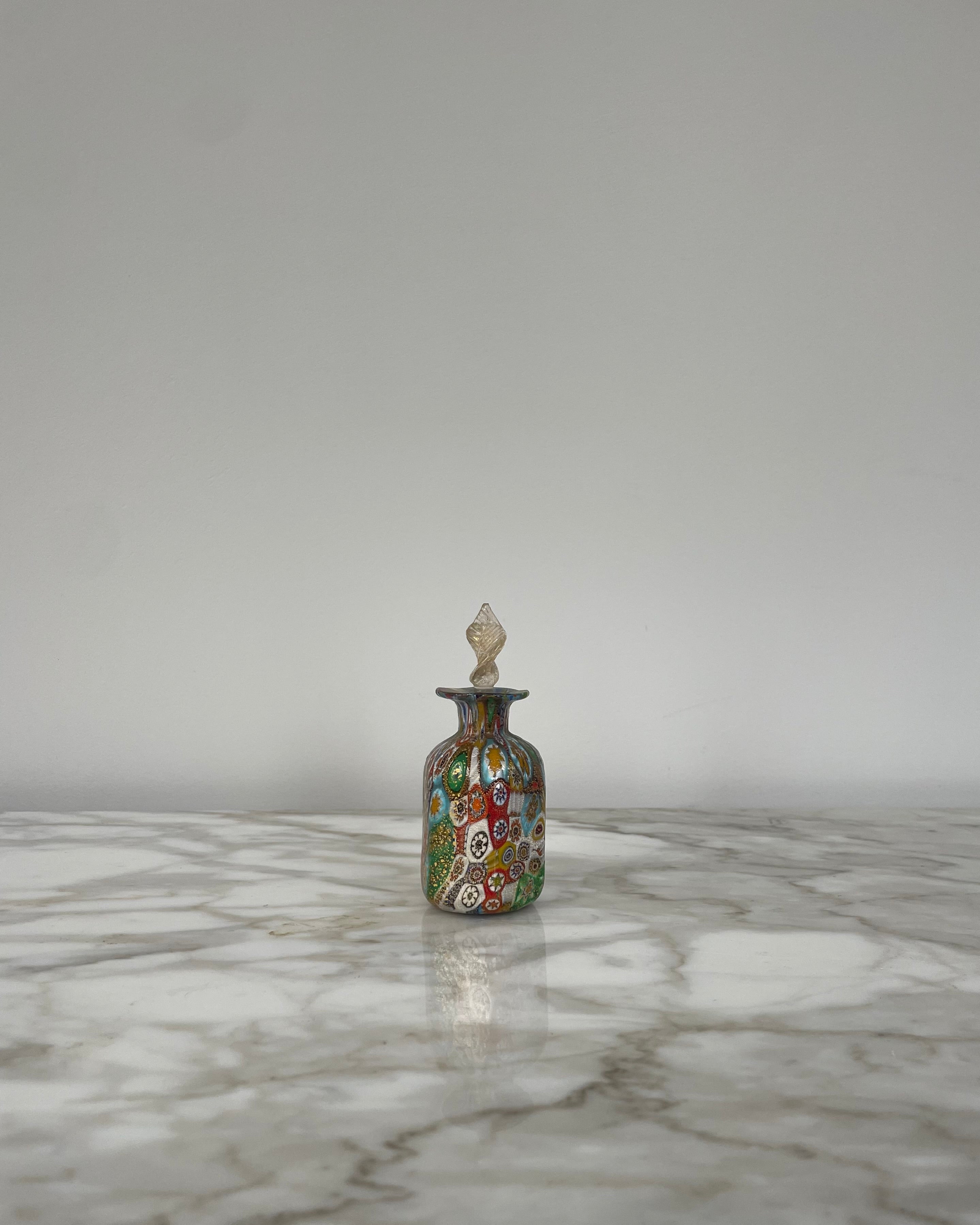 A Collection of 3 Murano Scent Bottles