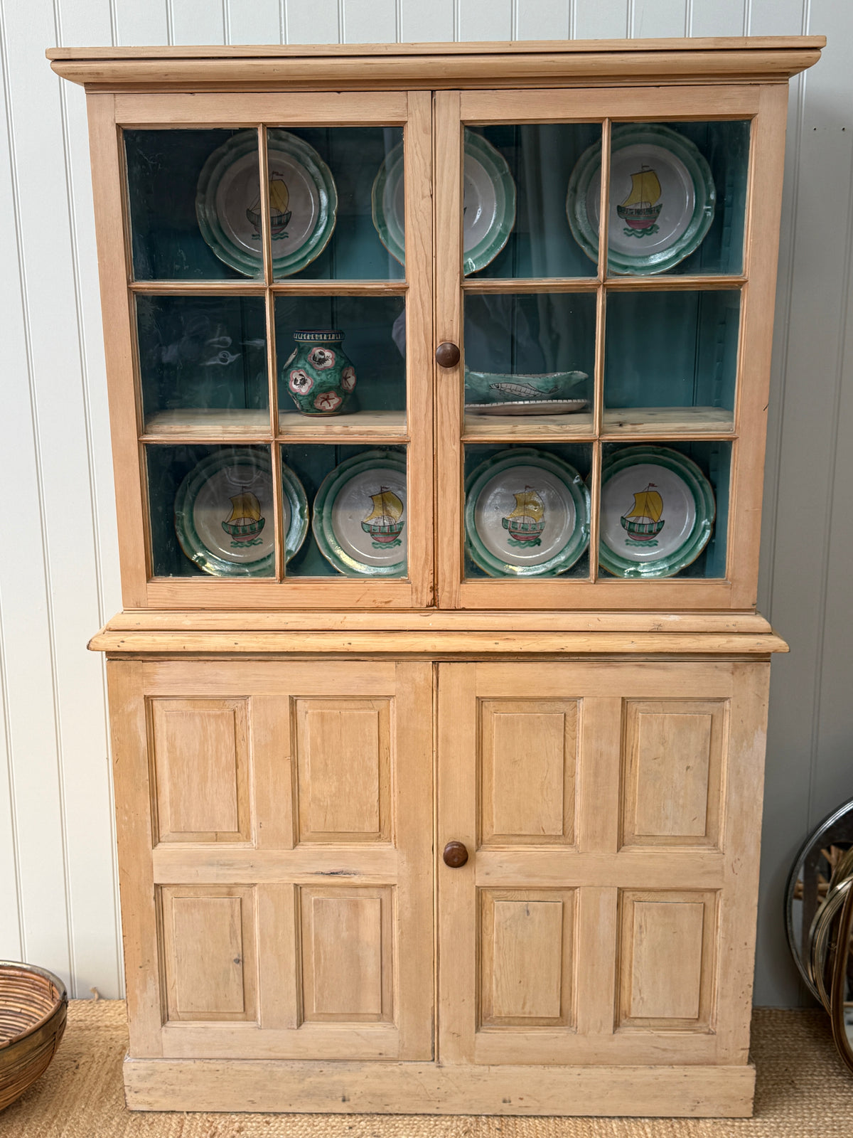 19th Century Pine Housekeeper’s Cupboard