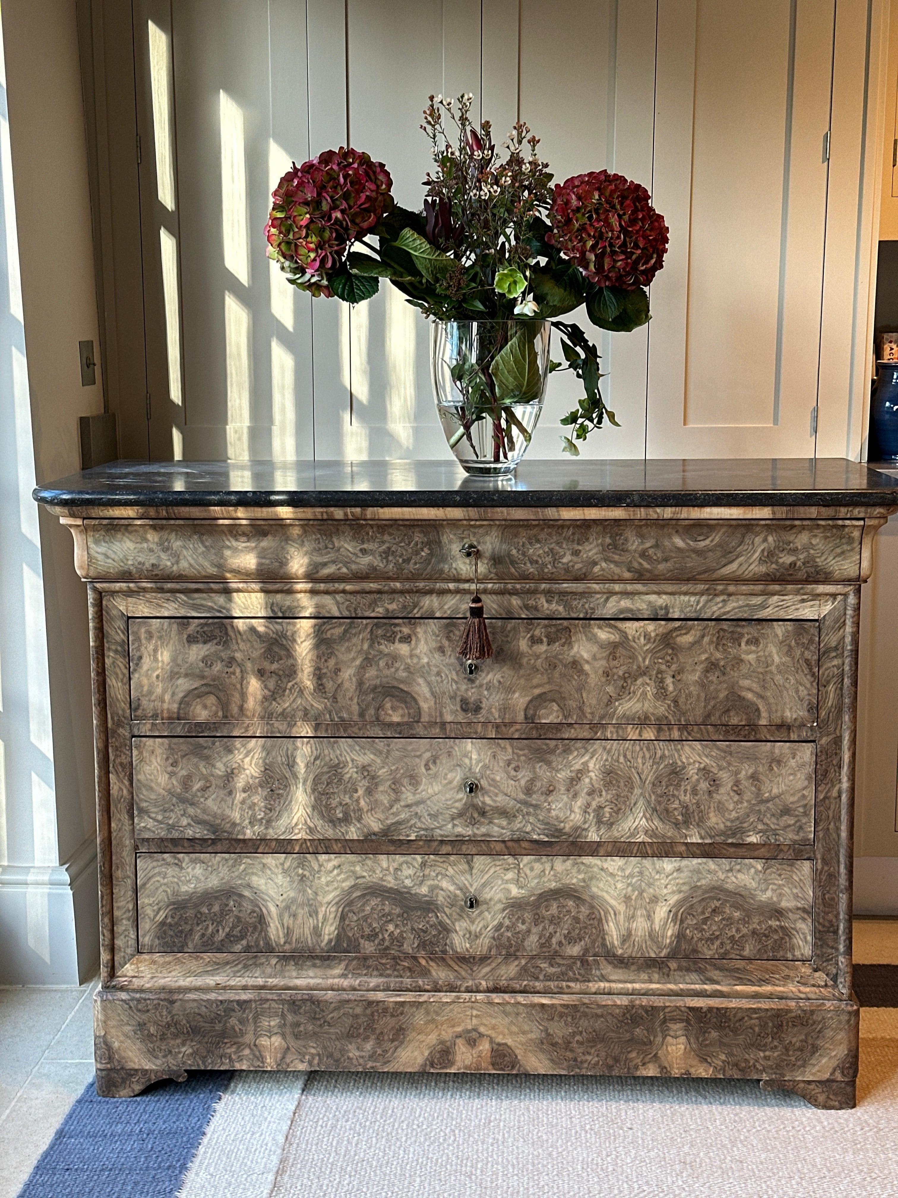 Bleached Walnut Commode