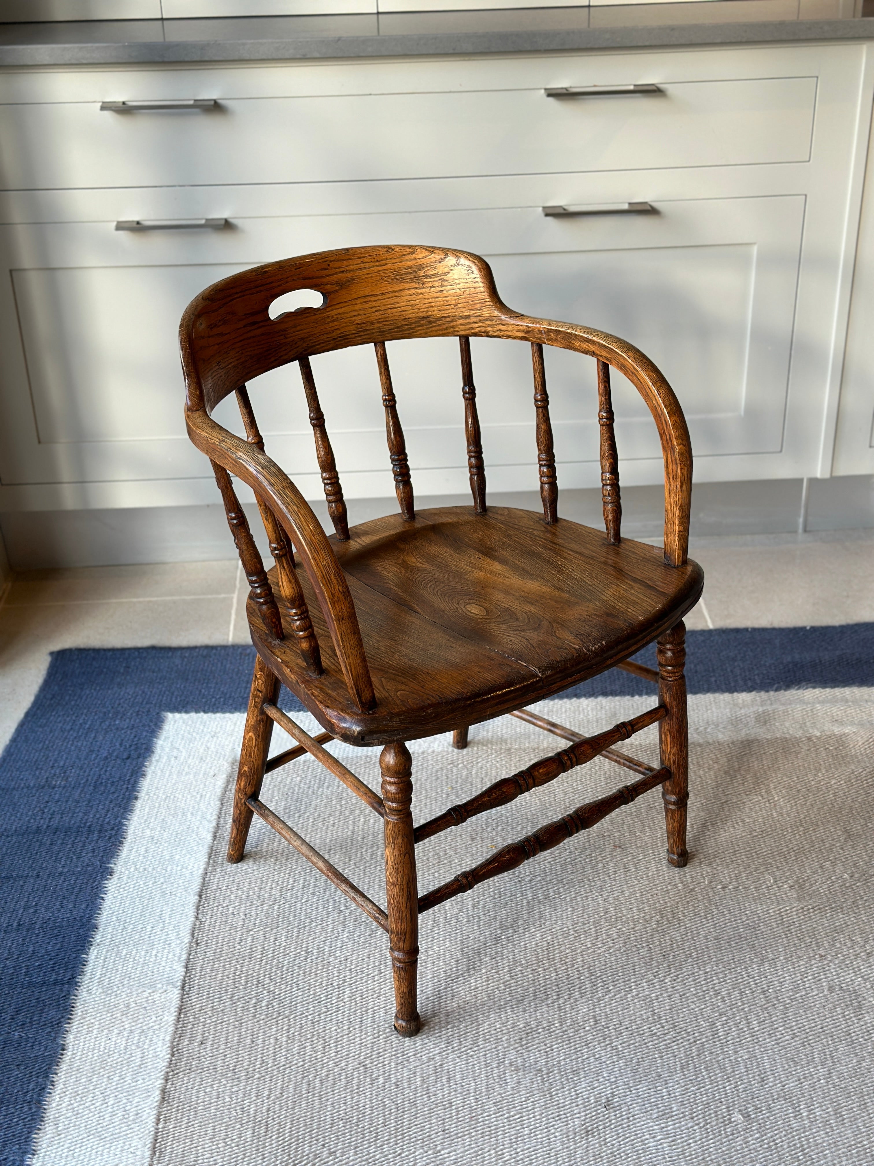 Small Spindle back Oak Chair