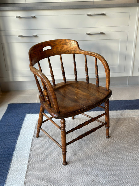 Small Spindle back Oak Chair