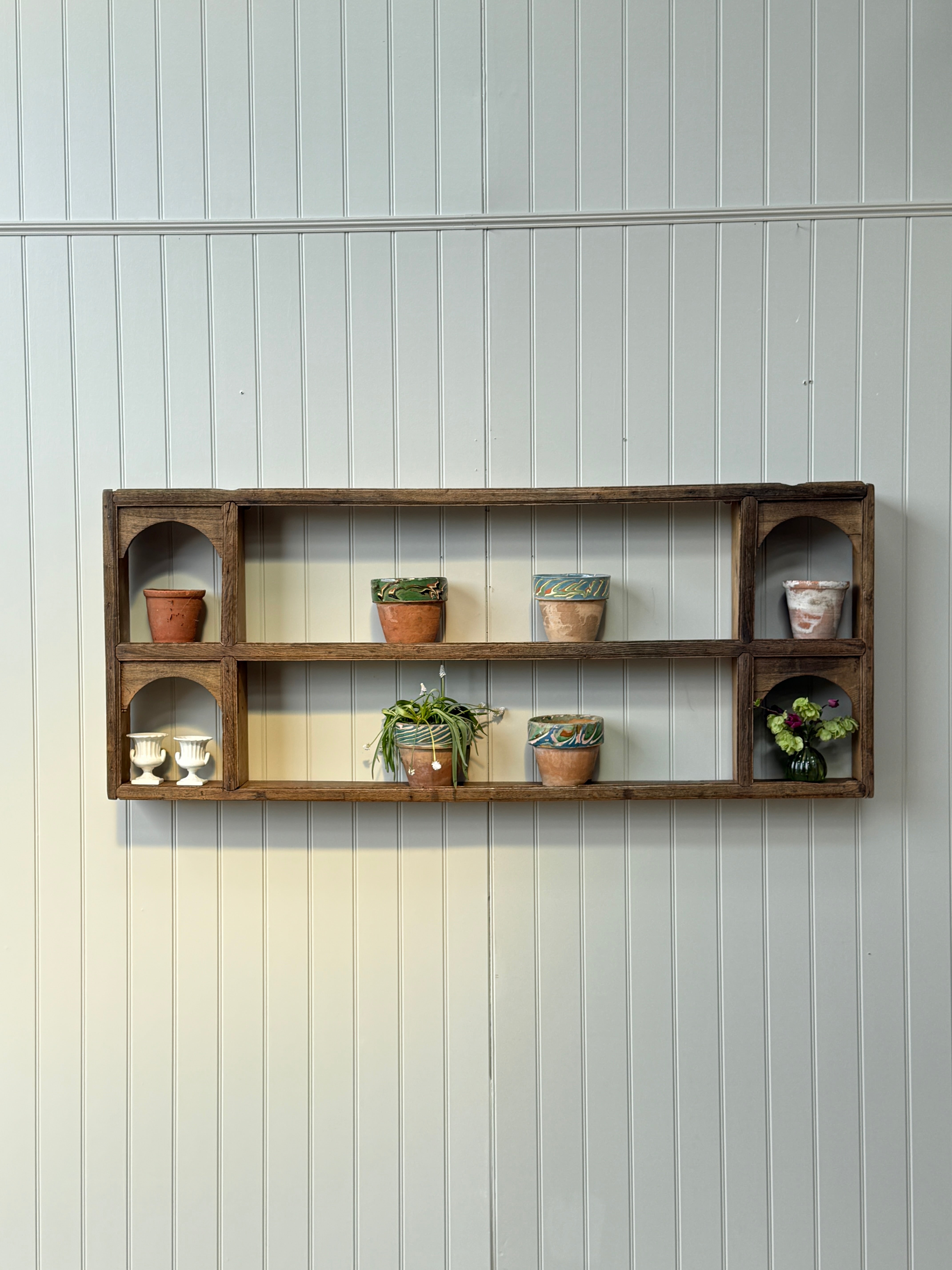 19th Century Solid Oak Rack