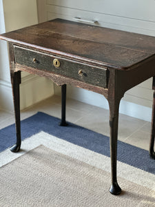 Superb Queen Anne Oak Side Table circa 1740