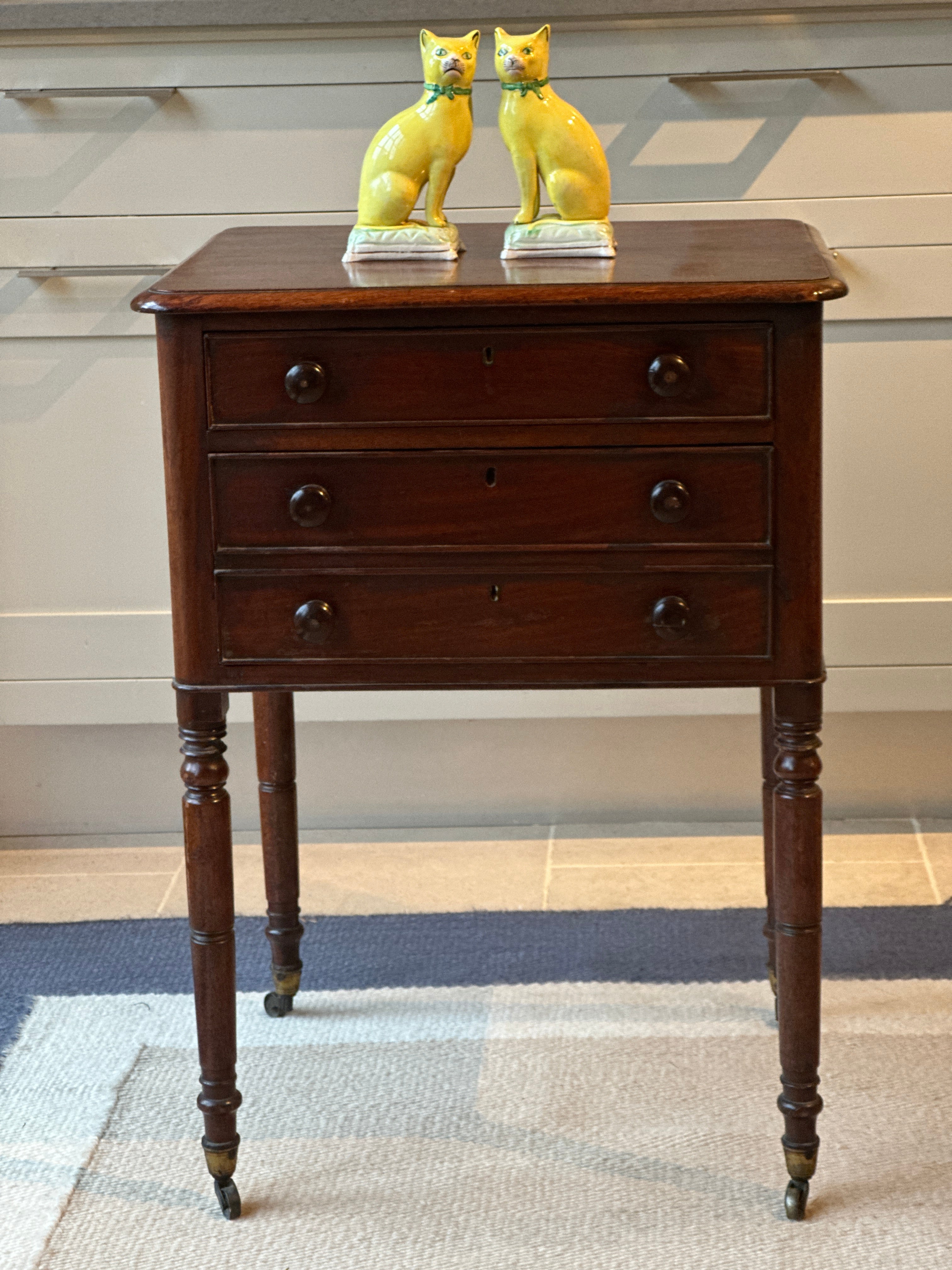 Charming Mahogany Work Table