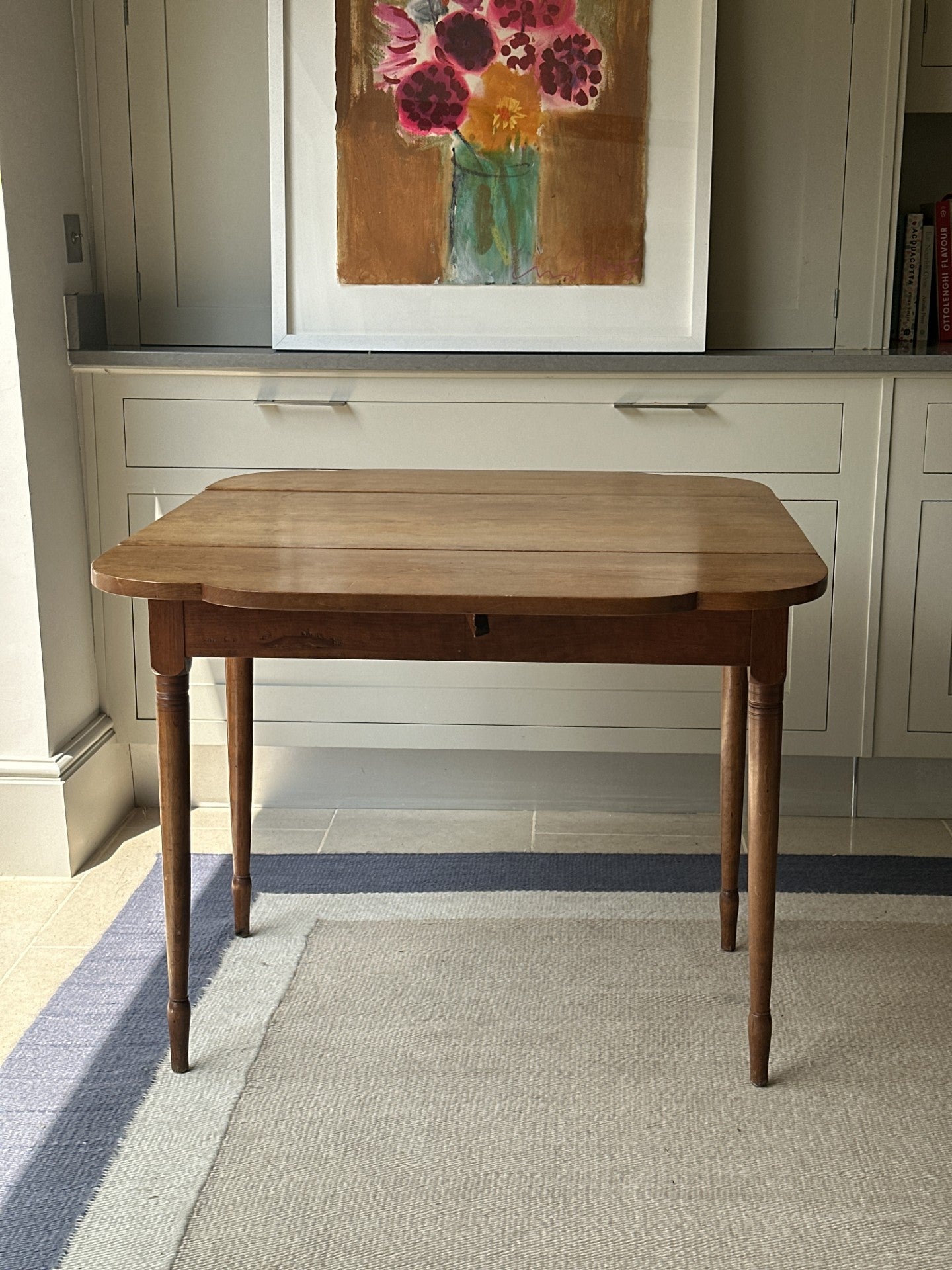 Late 19th Century New England Table in Cherrywood