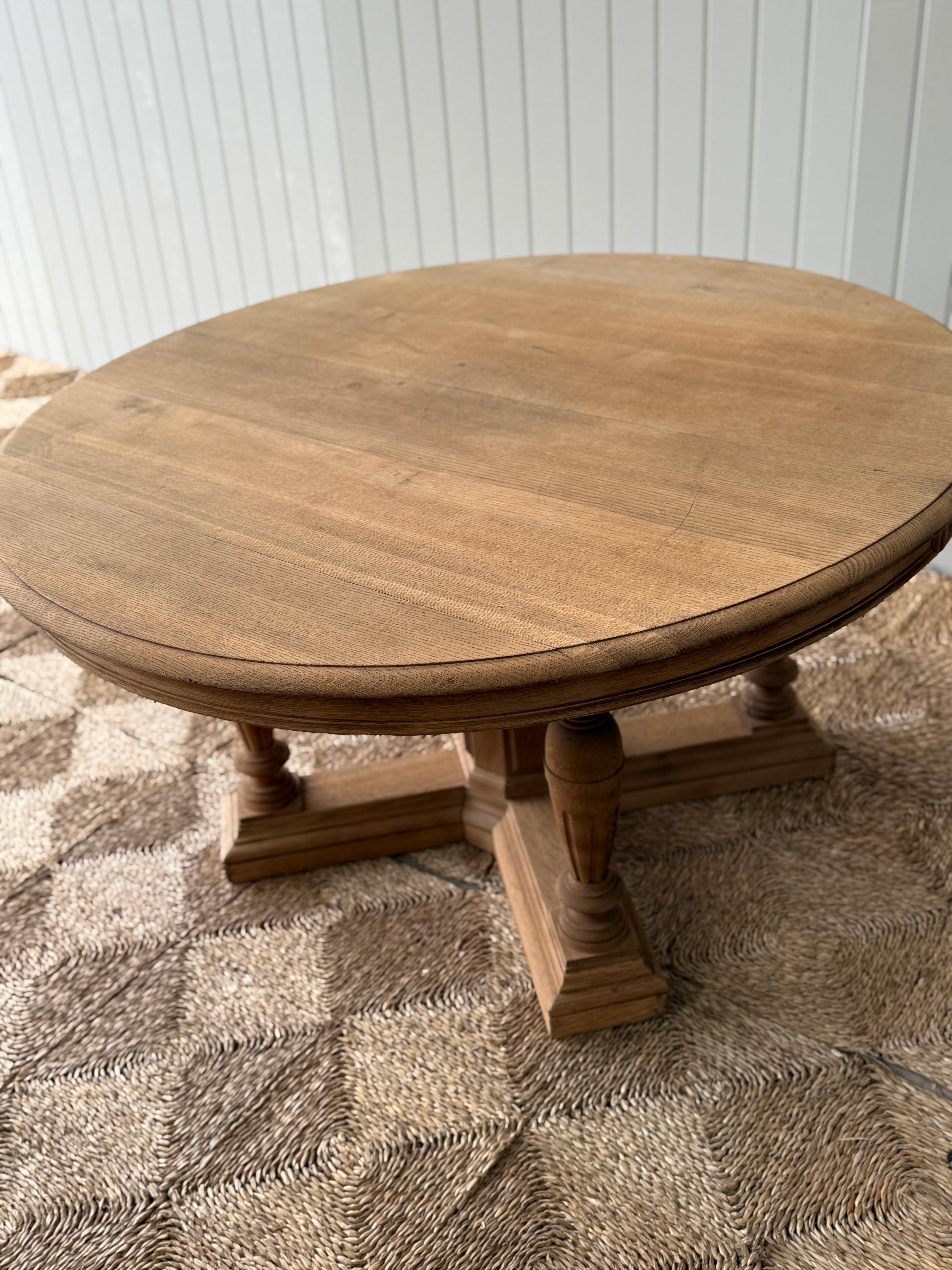 French Bleached Oak Centre Table