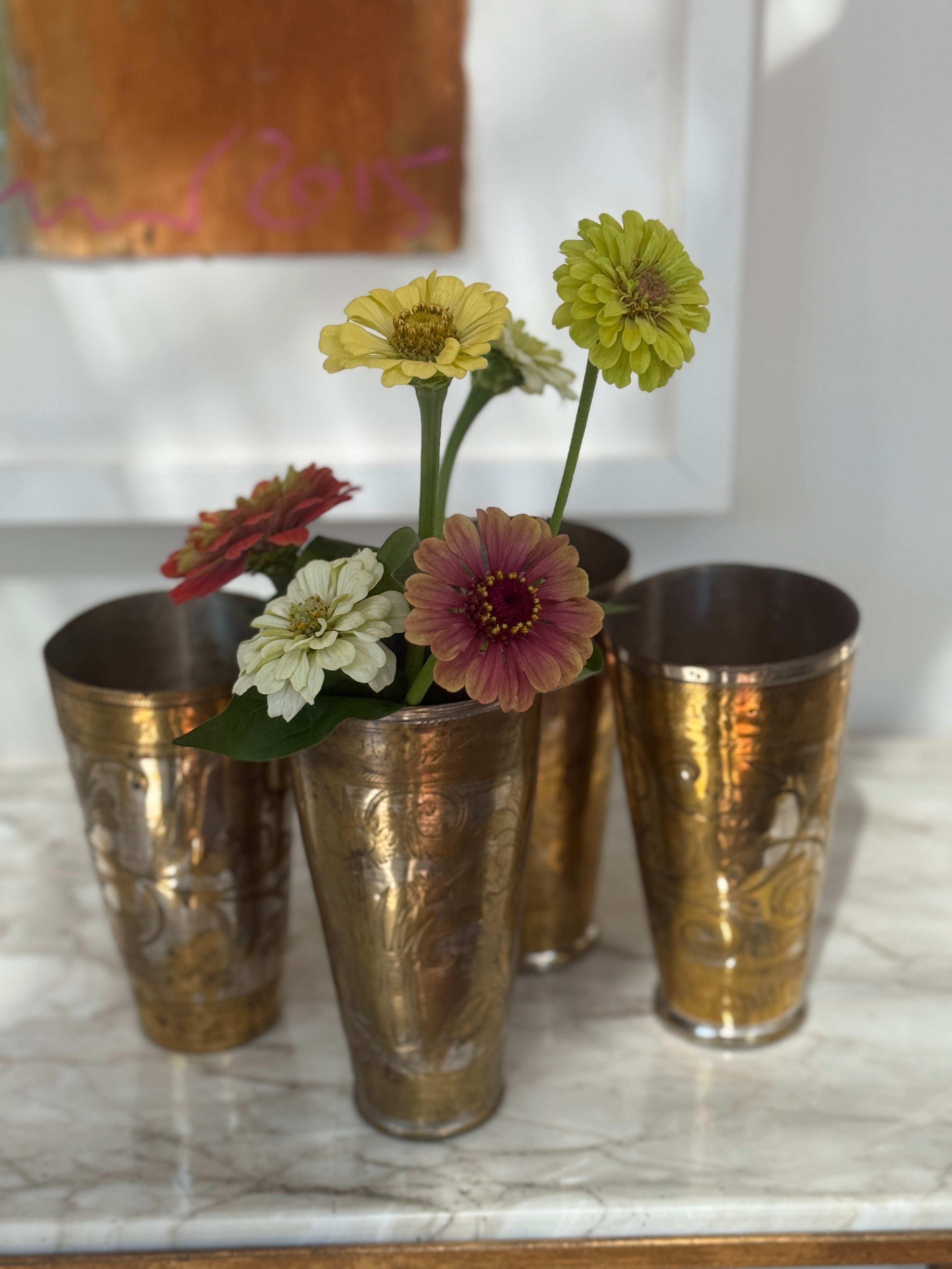 Afghan Metal Beakers