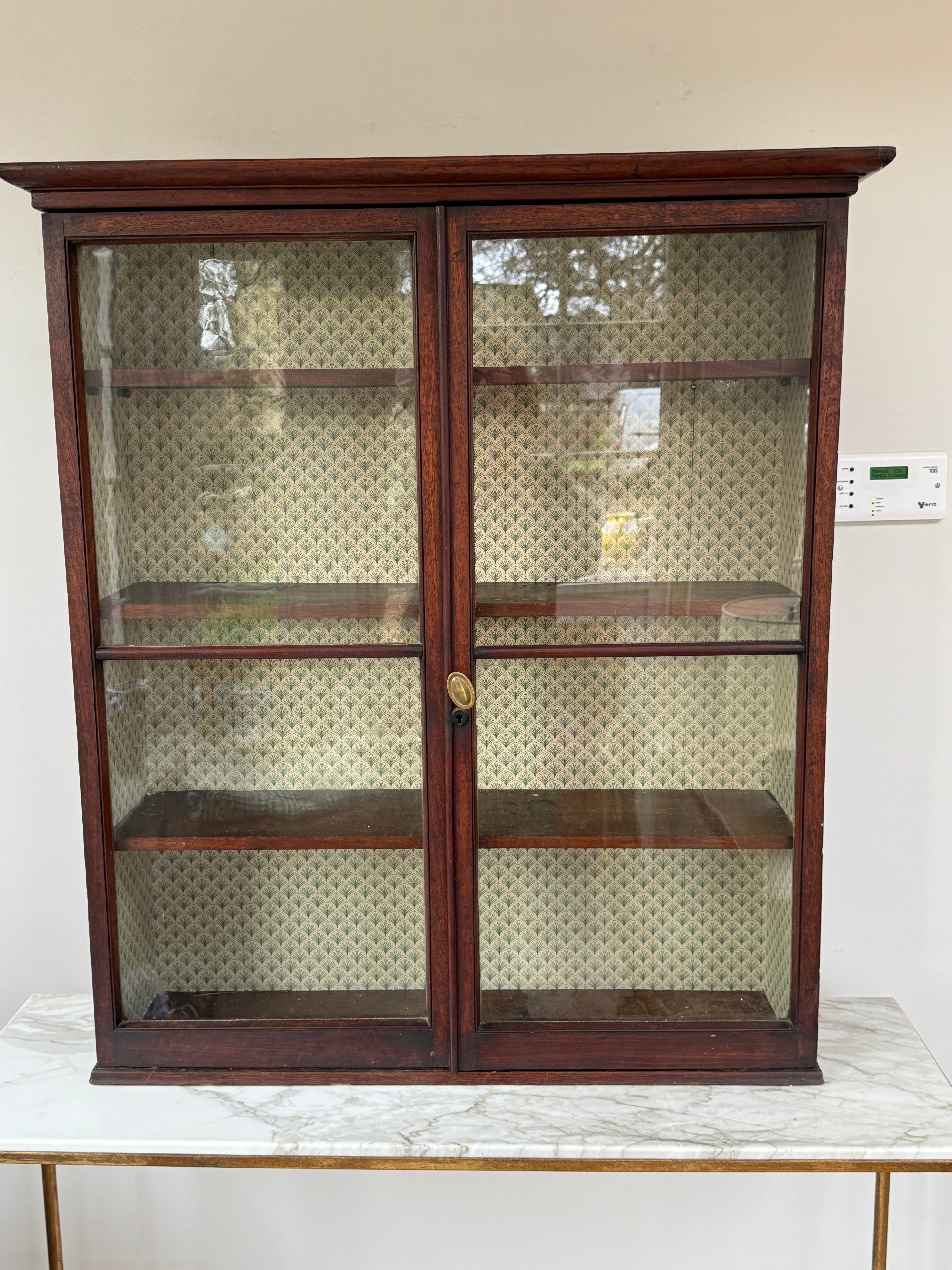 Small Glazed Wall Cabinet