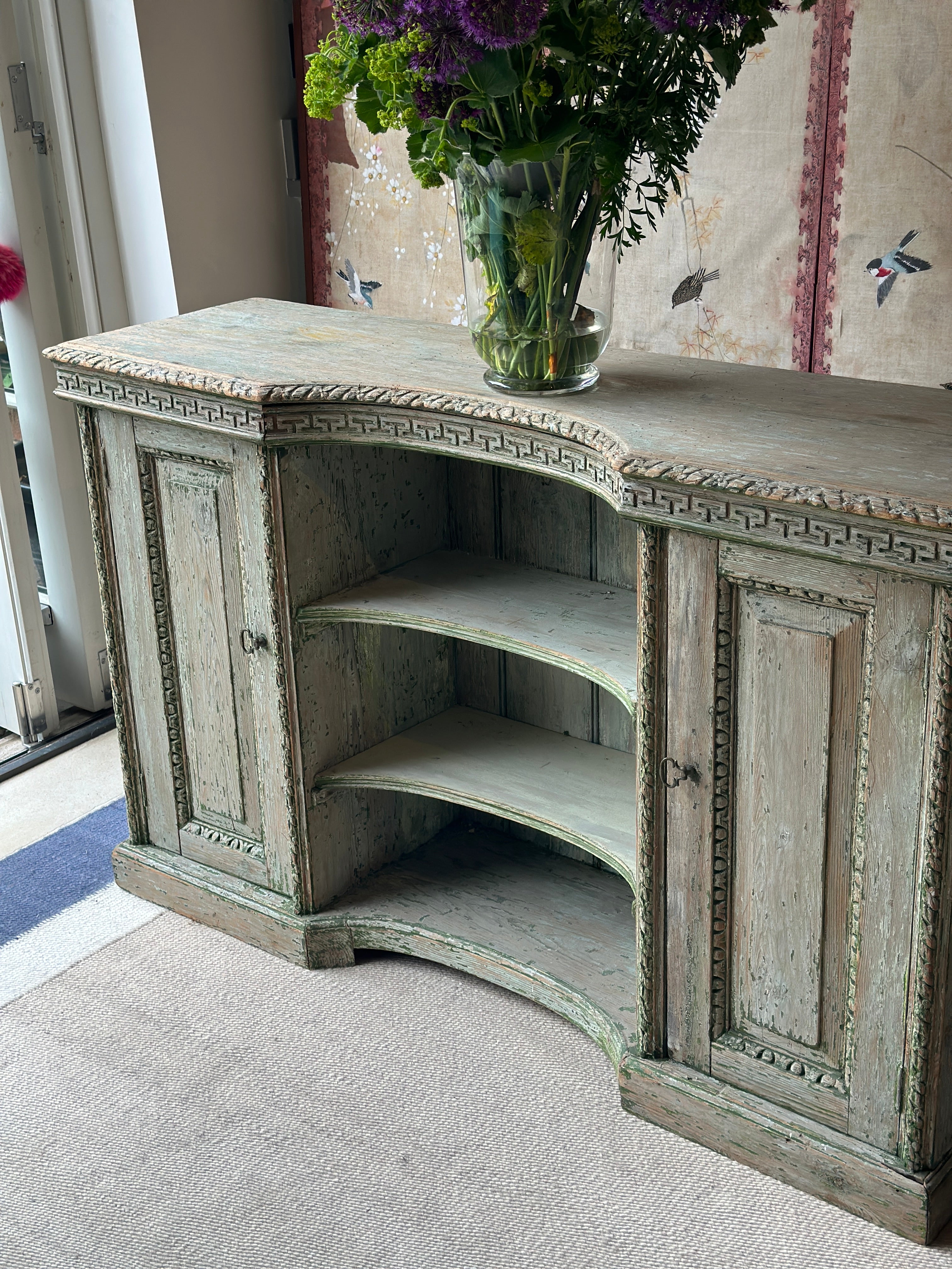 Wonderful English  19th Century Open Bookcase