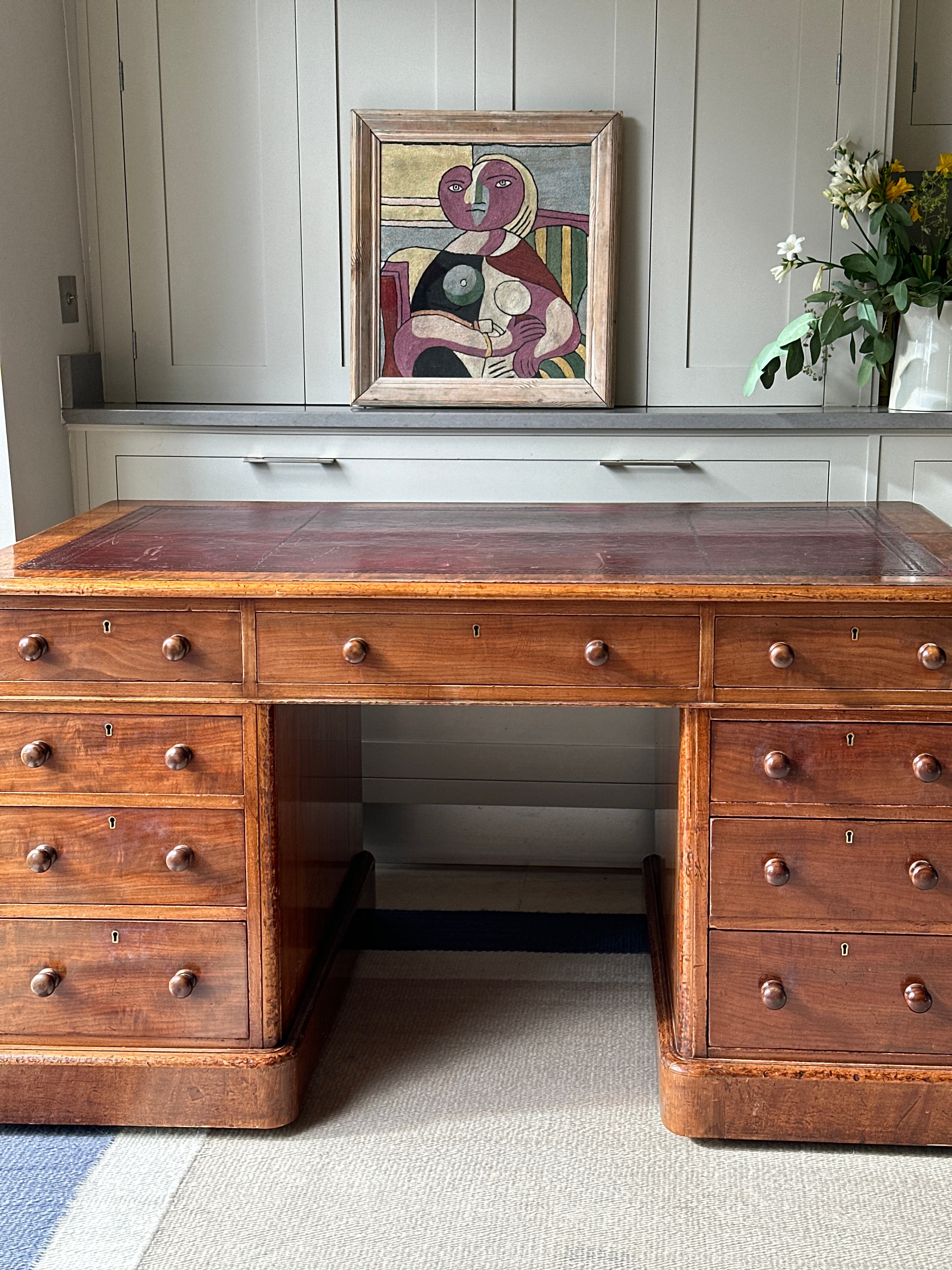 Most Amazing 19th Century Partners Desk