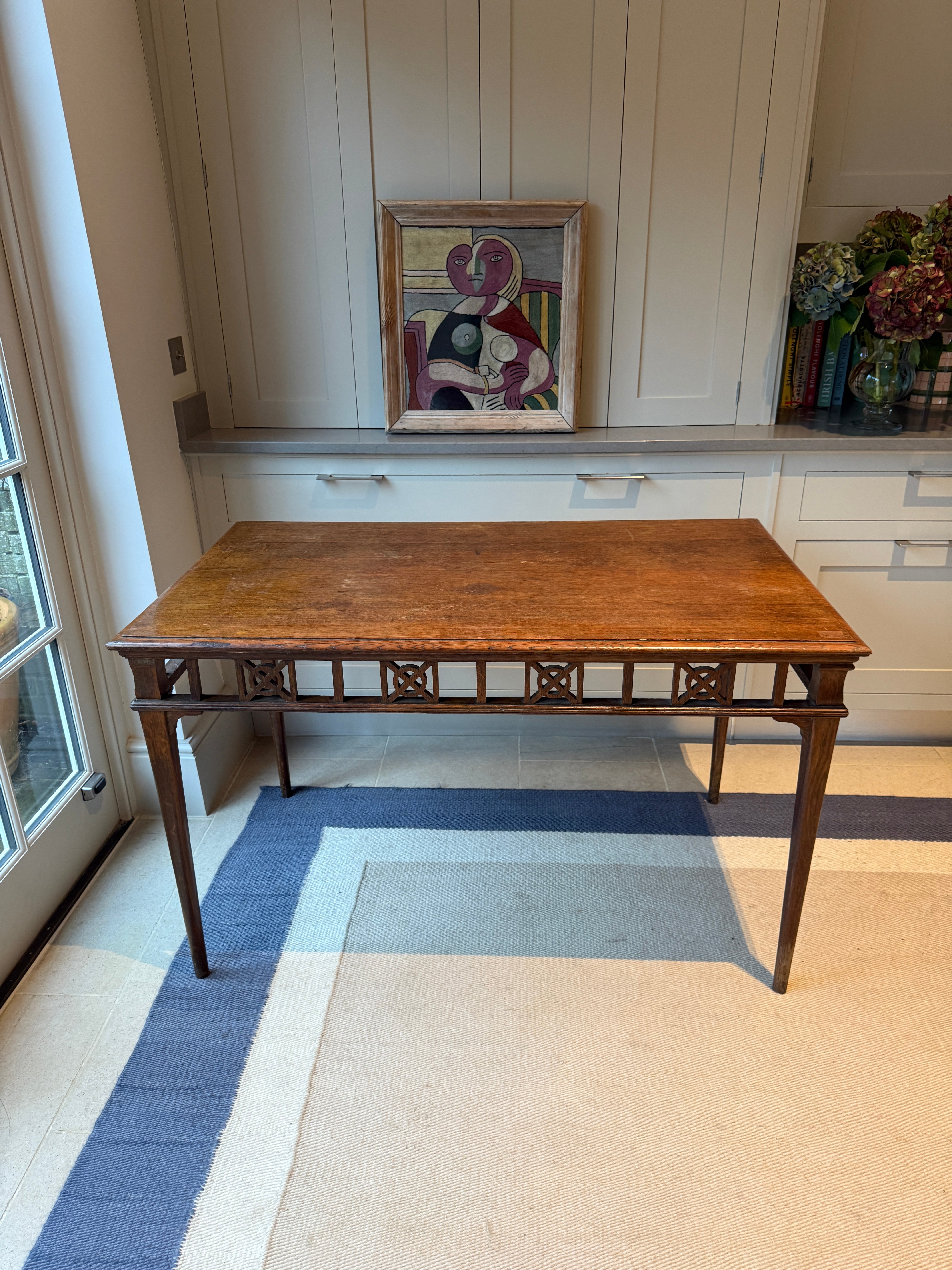 Oak Table by Snyers-Rang & Cie Bruxelles