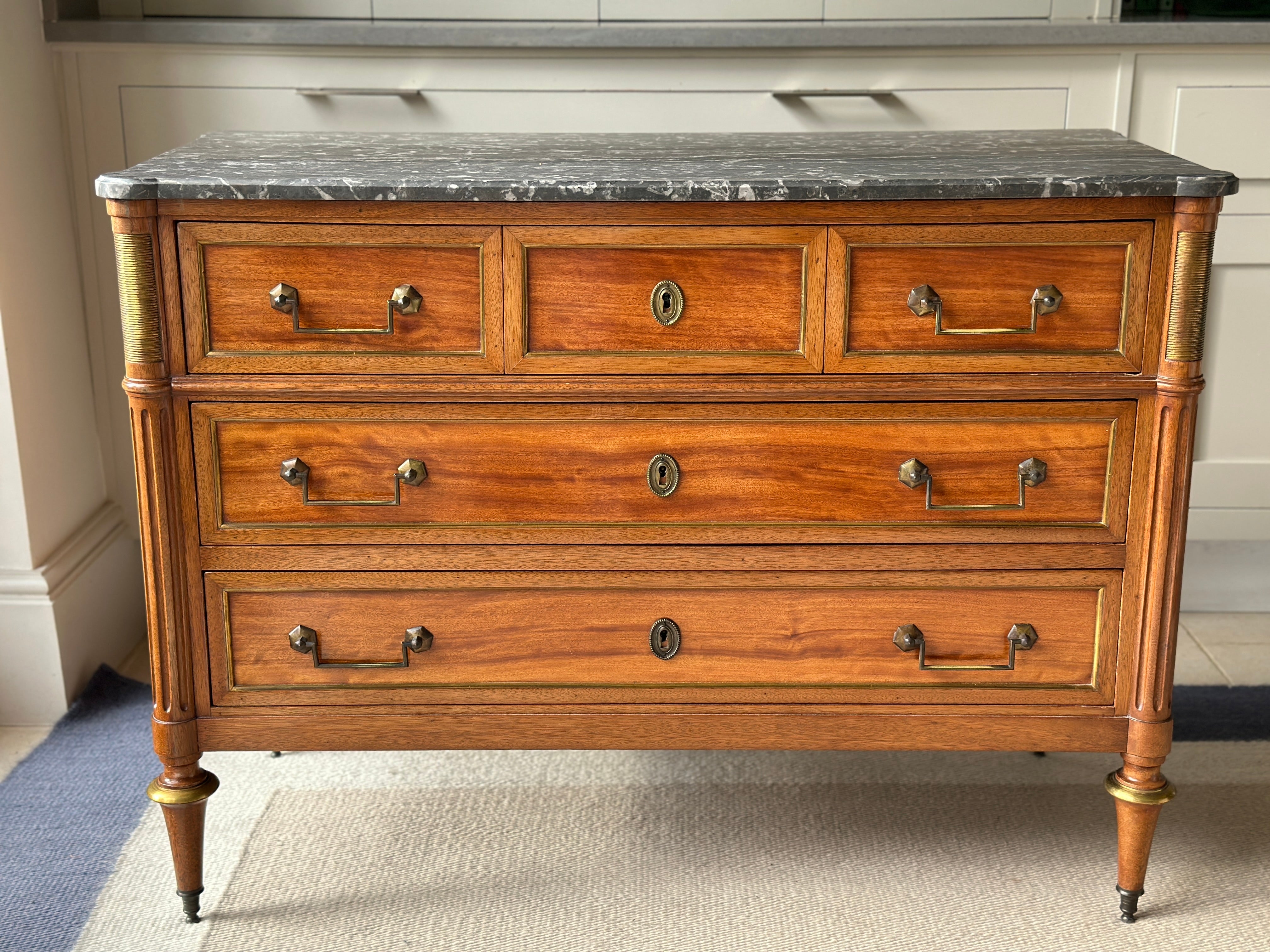 Sensational French Marble Commode