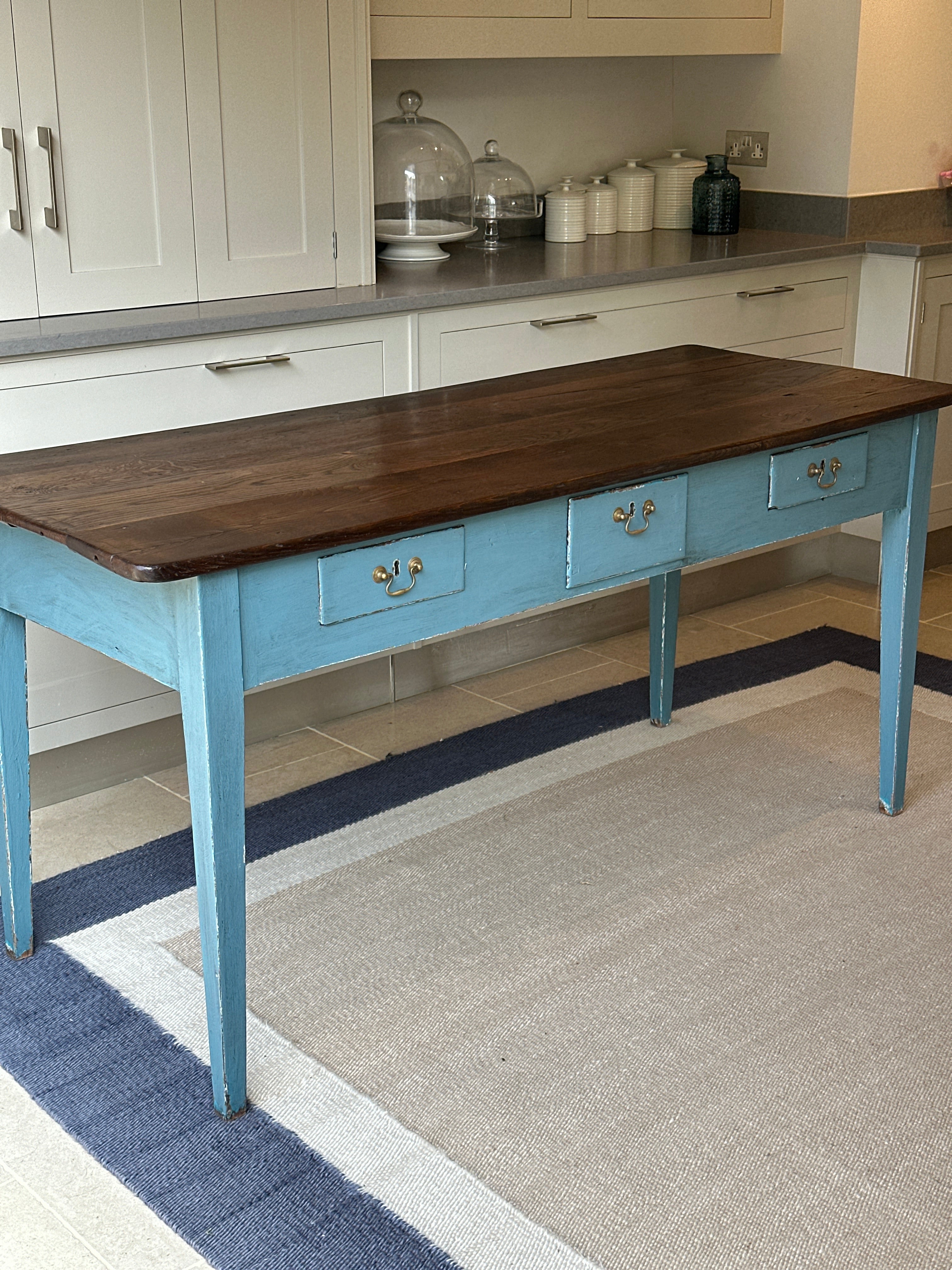 Painted Country Kitchen Table