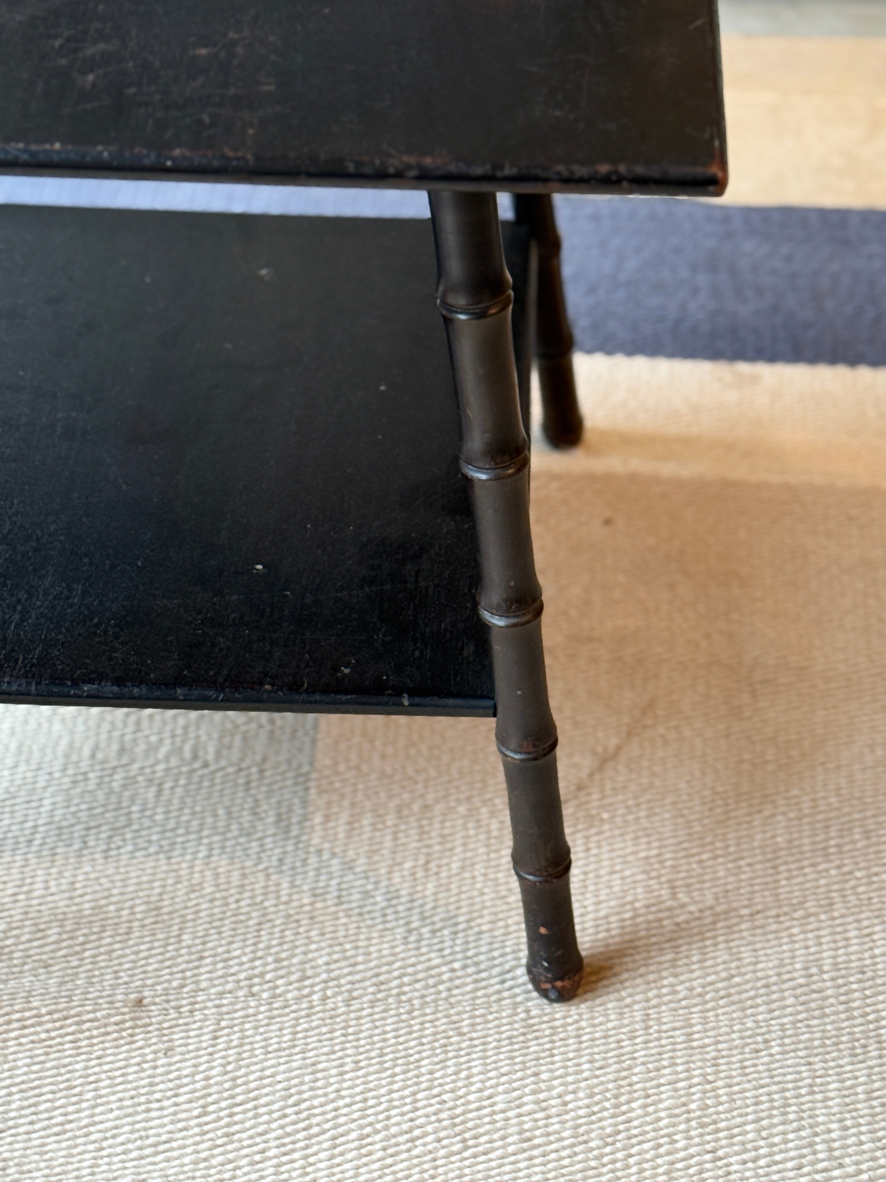 Ebonised Arts and Crafts Table