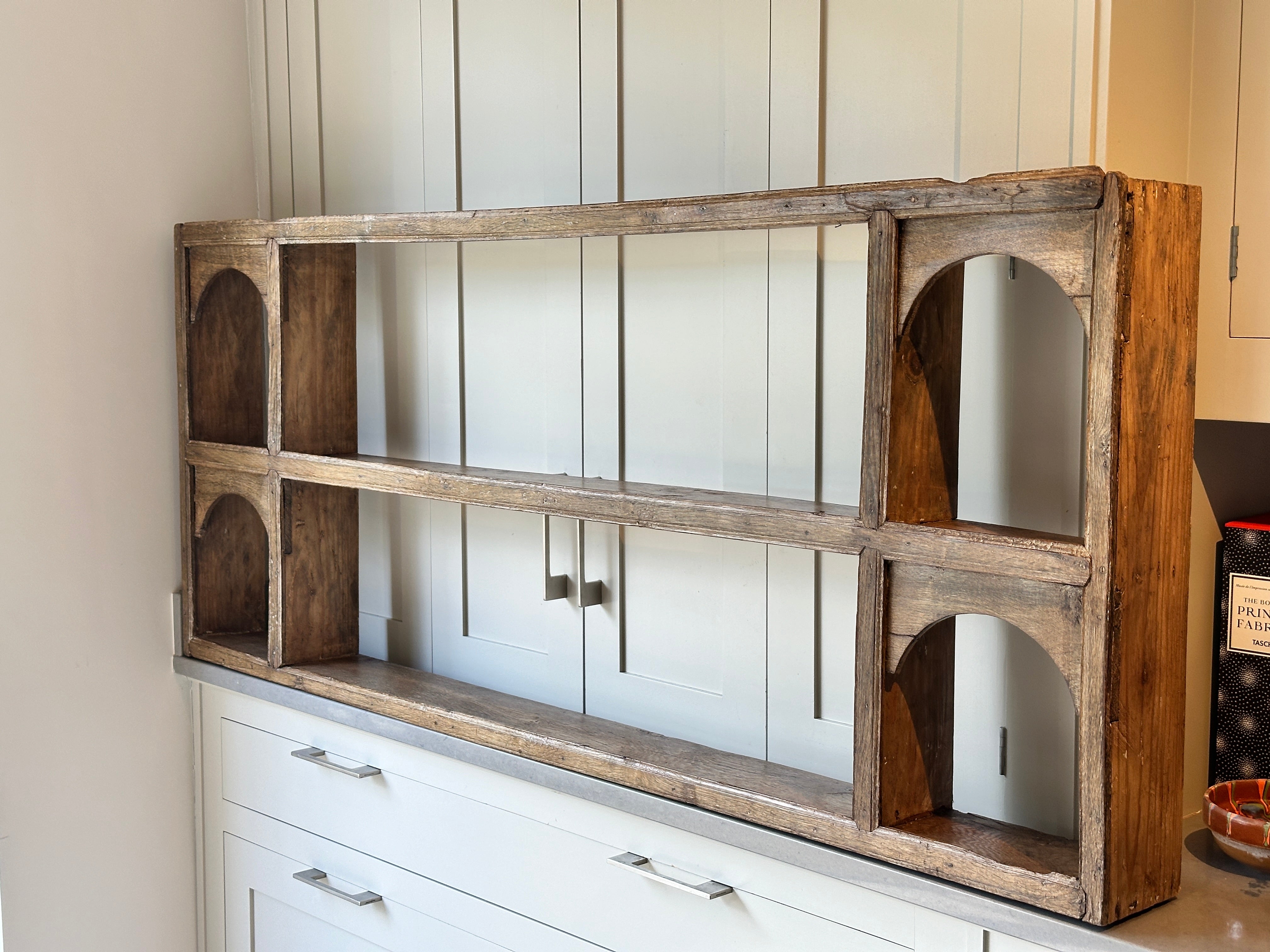 19th Century Solid Oak Rack