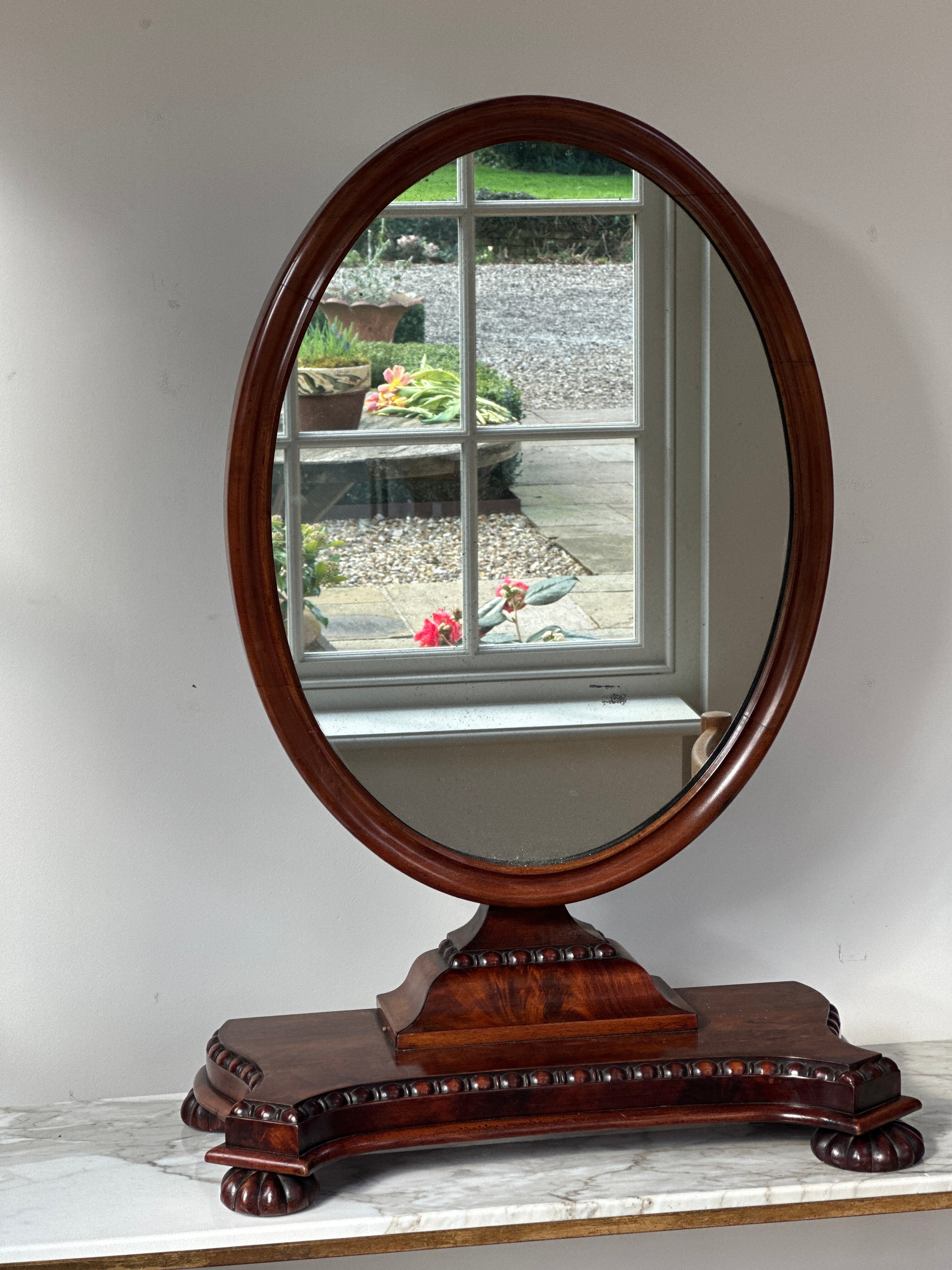 Superb Regency Dressing Table mirror