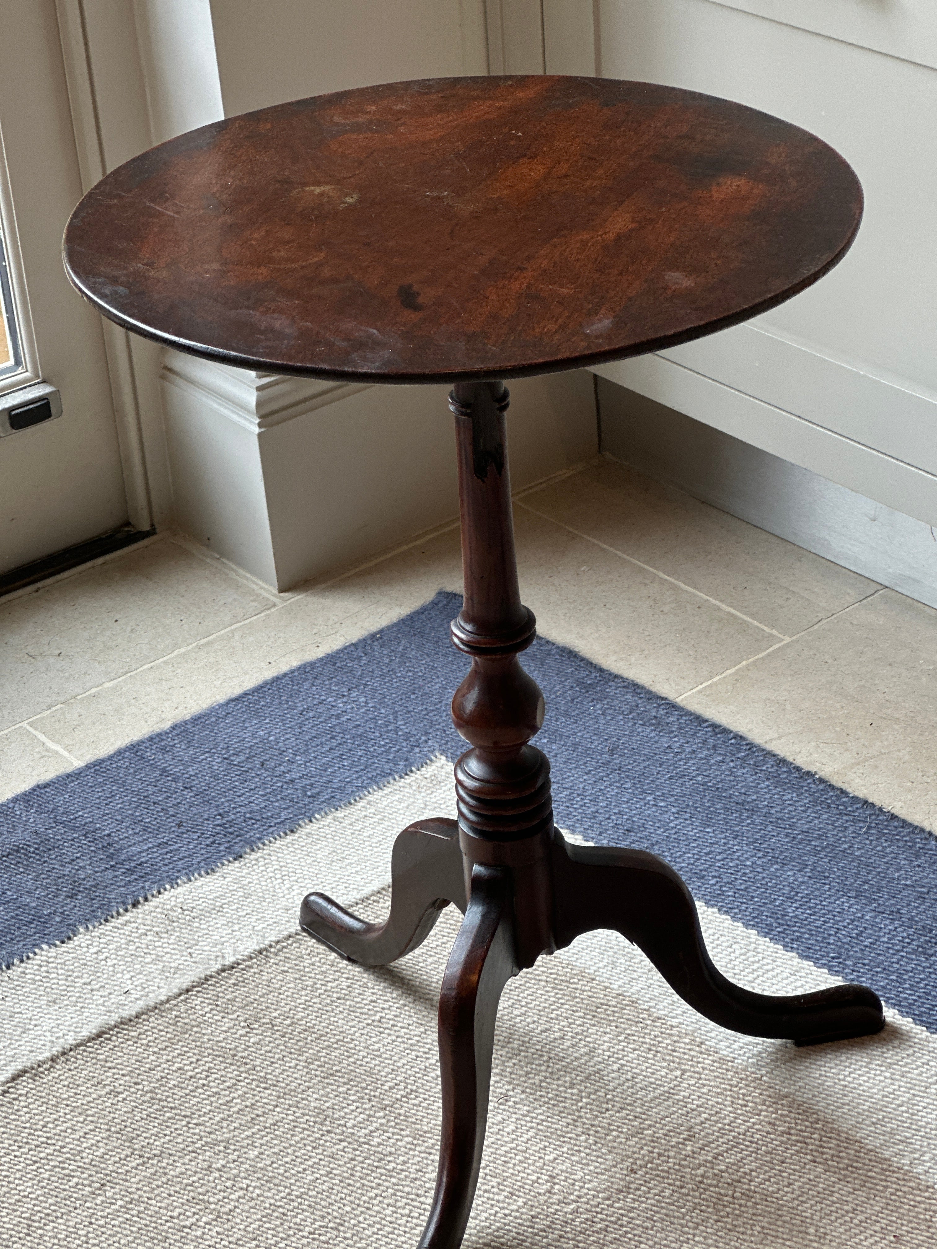 19th Century Mahogany Tripod Table