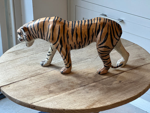 Large Decorative Leather Bengal Tiger