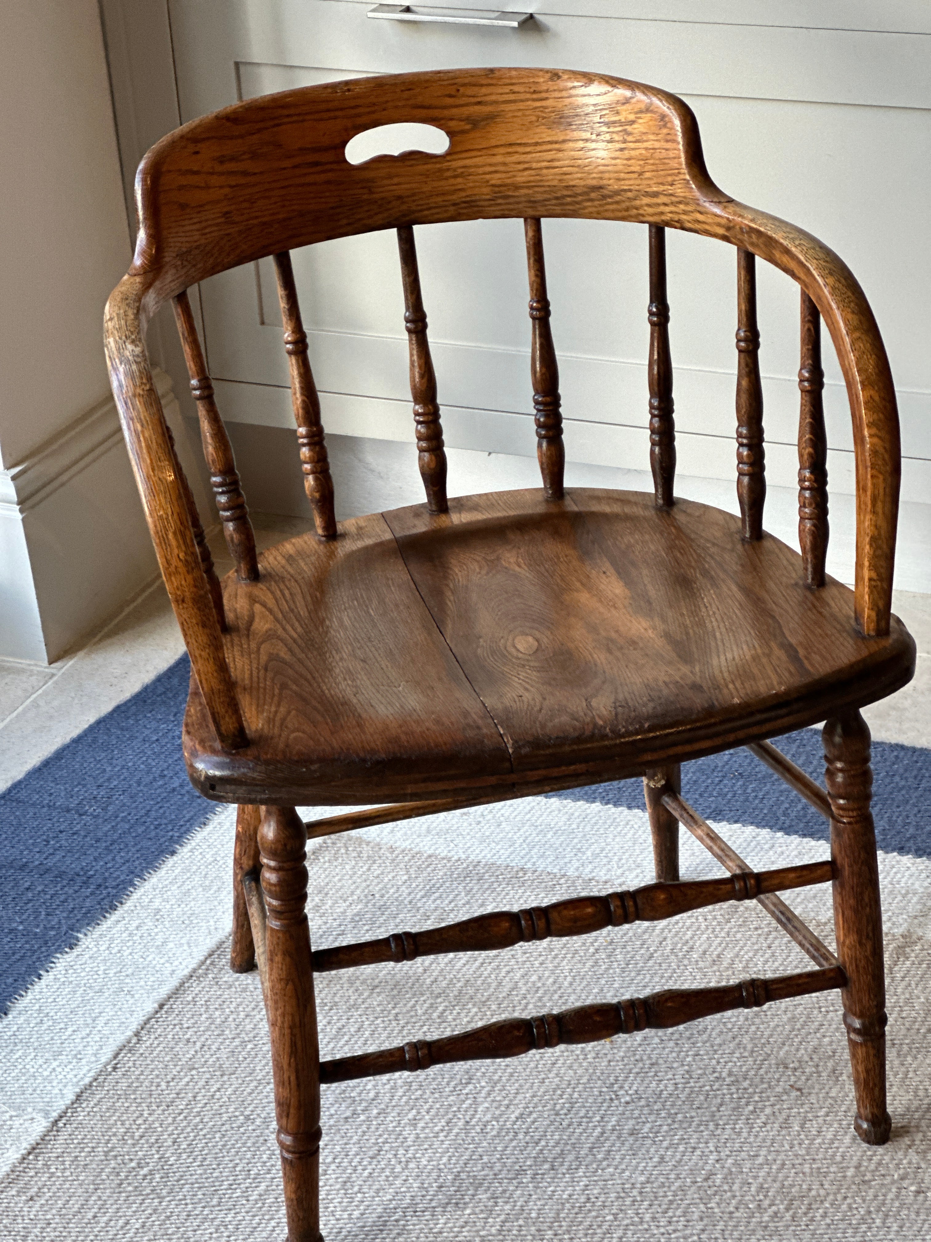 Small Spindle back Oak Chair