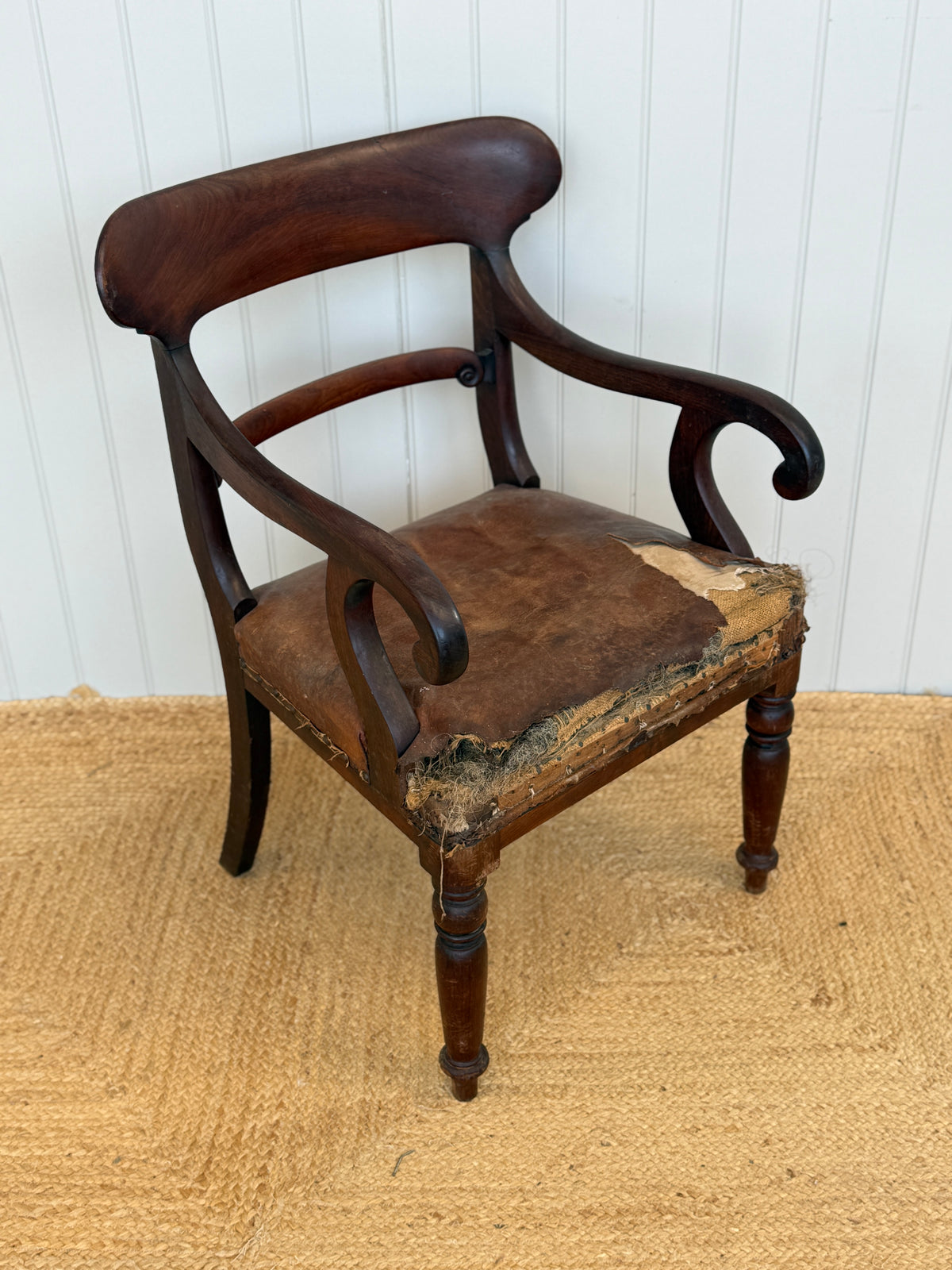 Early 19th Century Mahogany Bar-Back Chair