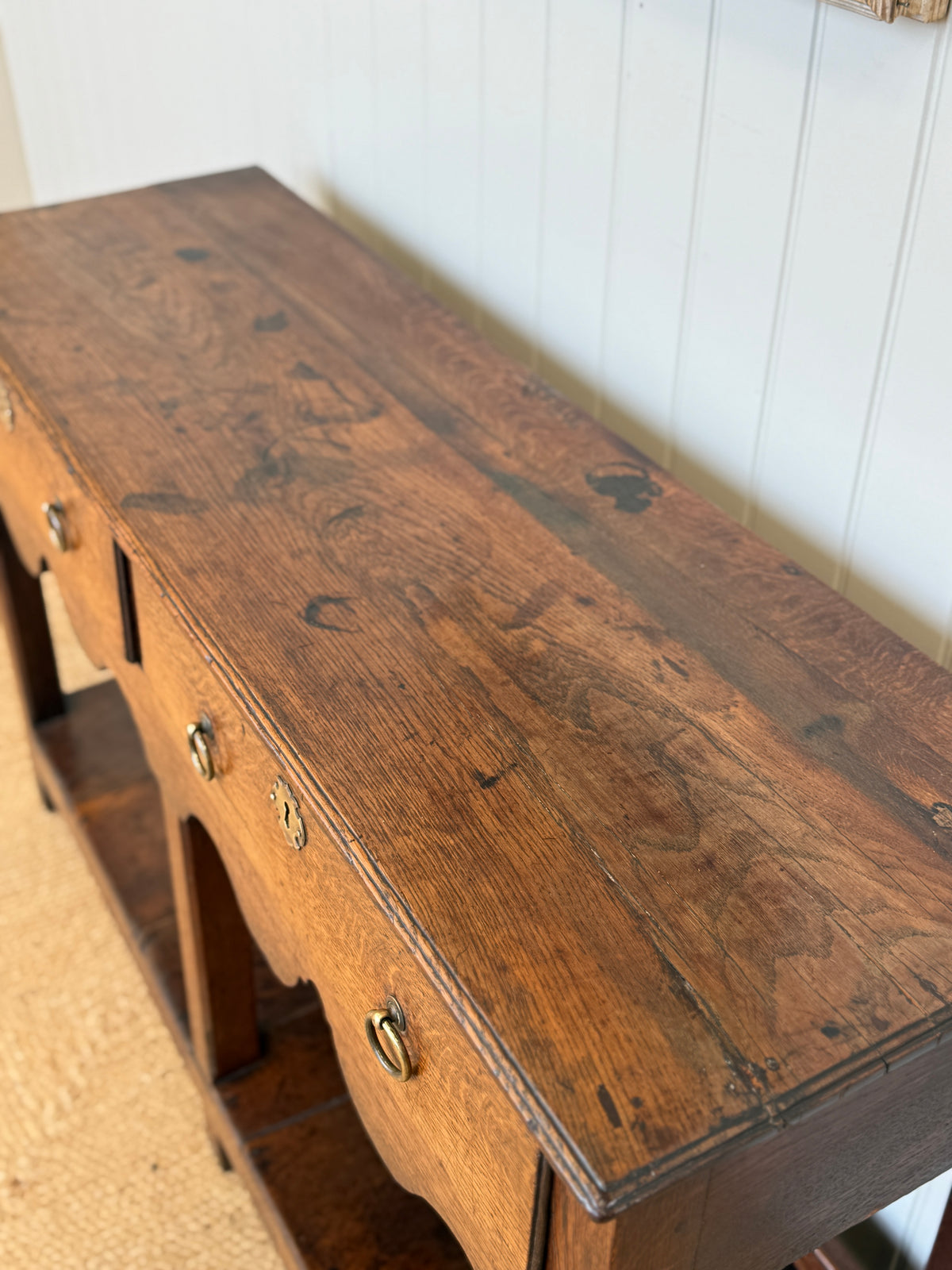 Small 18th Century Oak Dresser Base