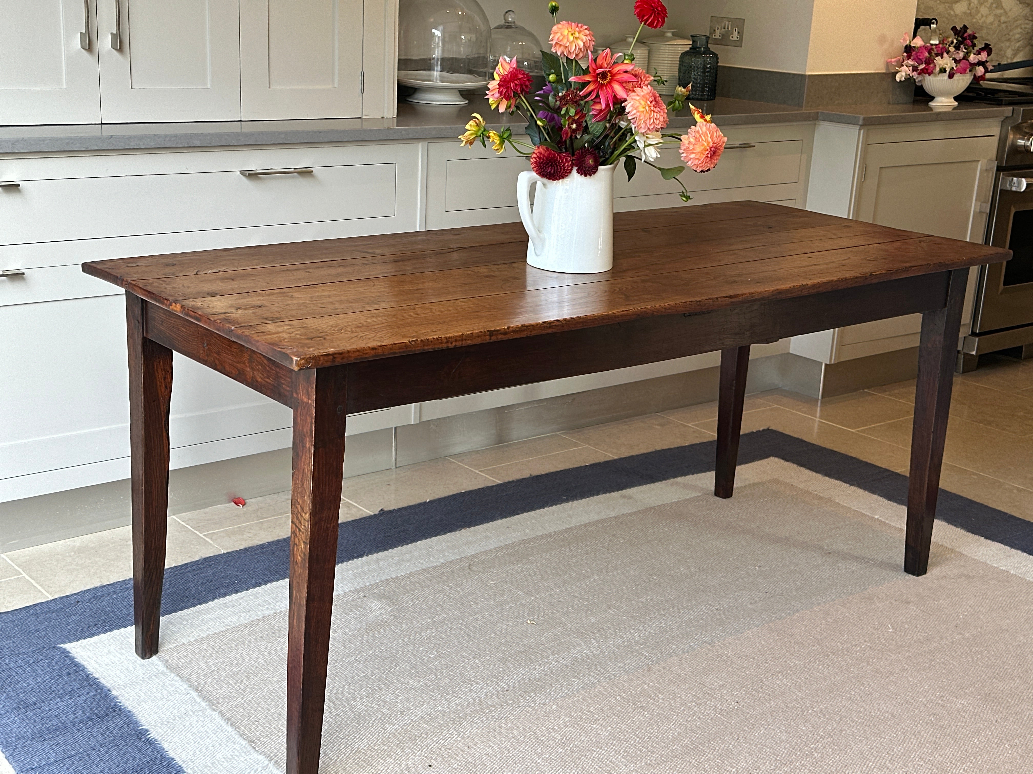 Smart French Oak Dining Table