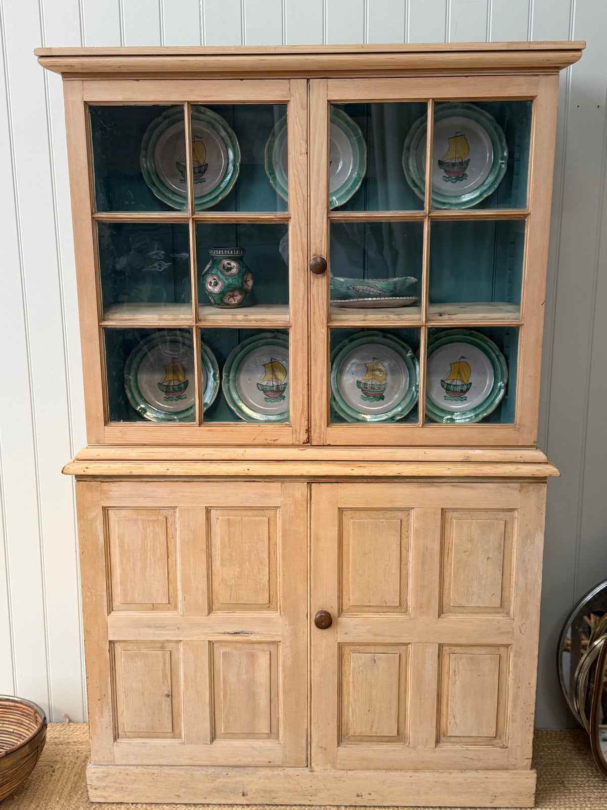 19th Century Pine Housekeeper’s Cupboard
