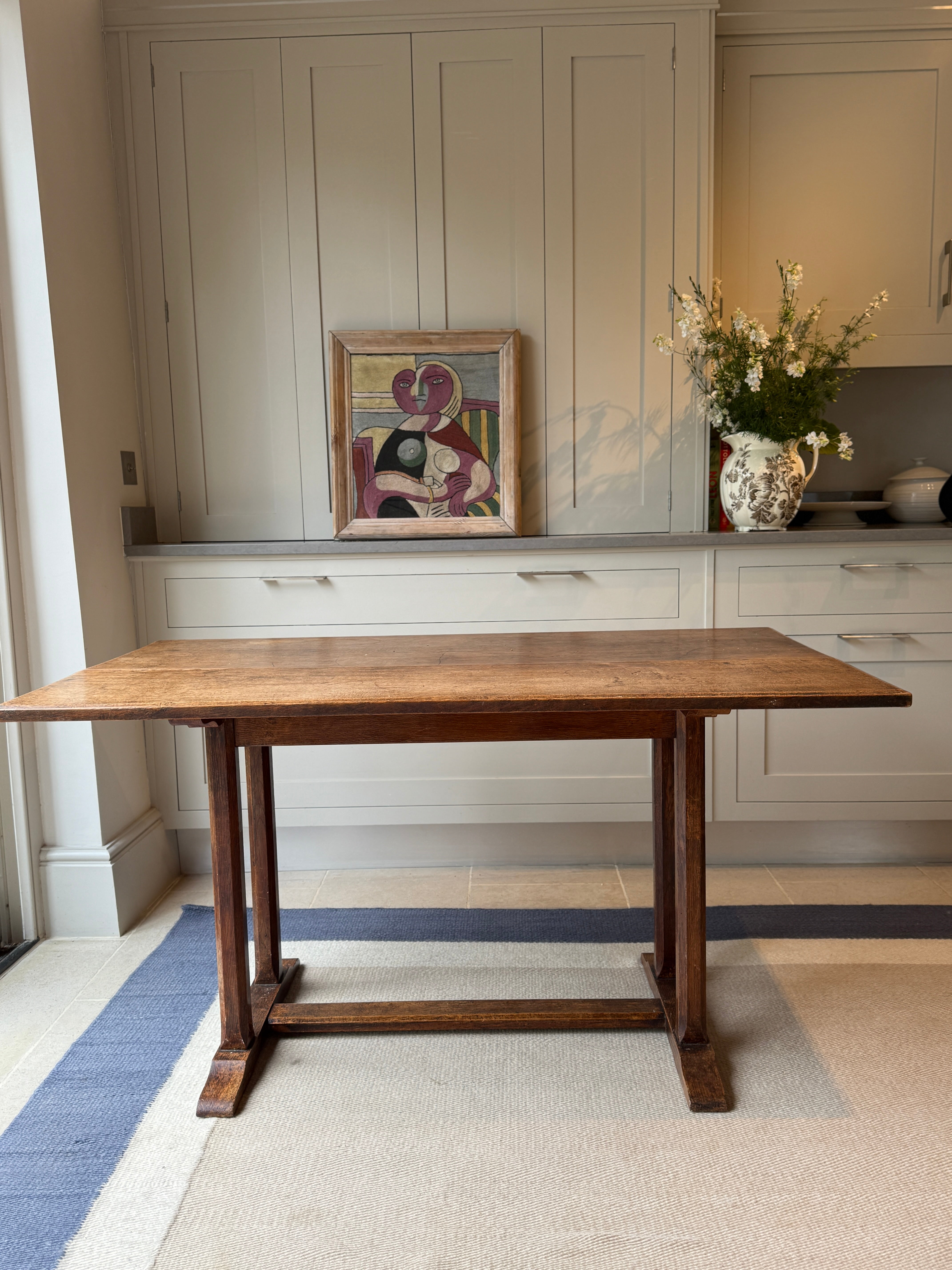 Small Oak Refectory Dining Table