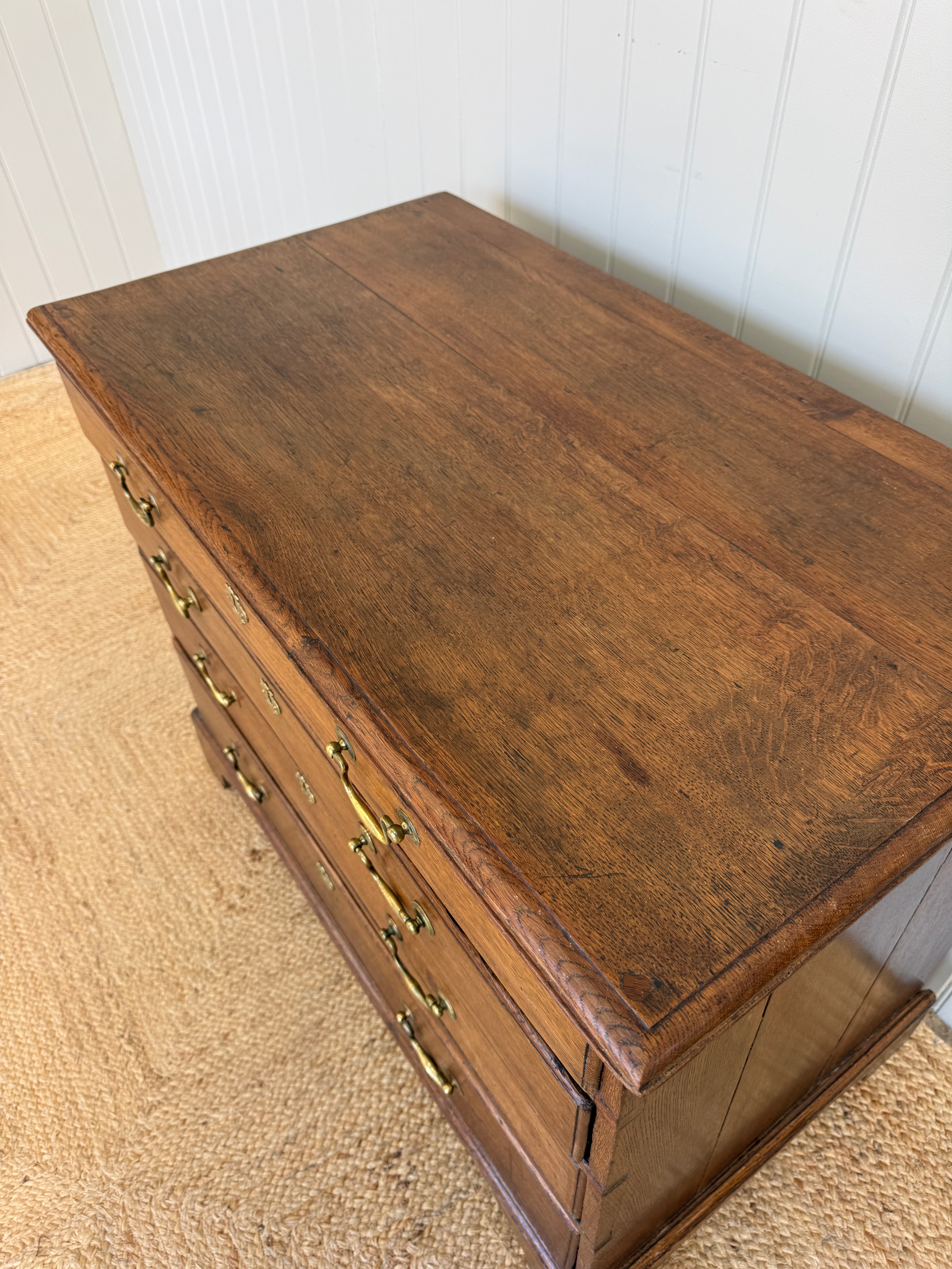 Small Georgian Oak Chest of Drawers