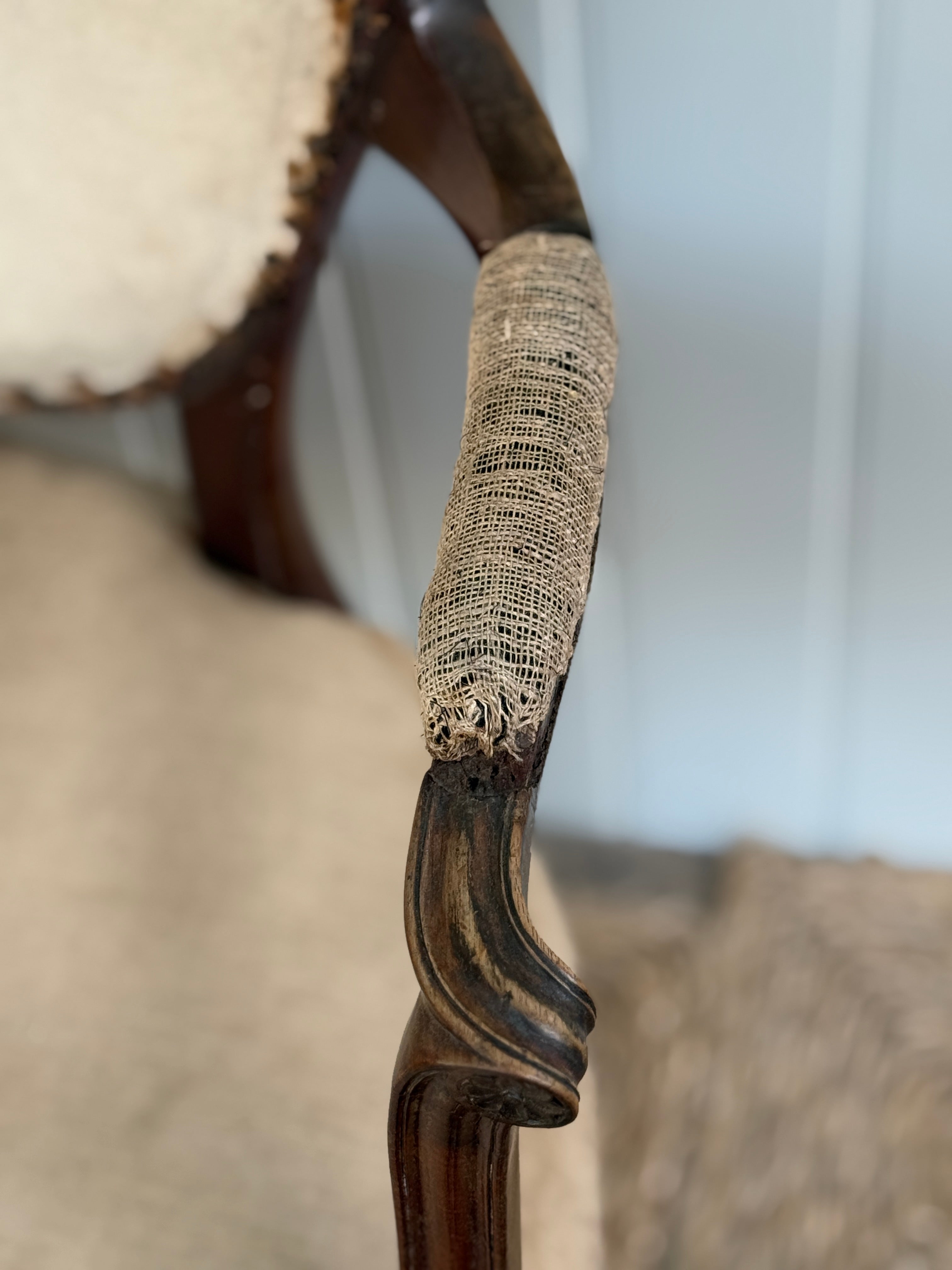 Small French Fauteuil Sofa