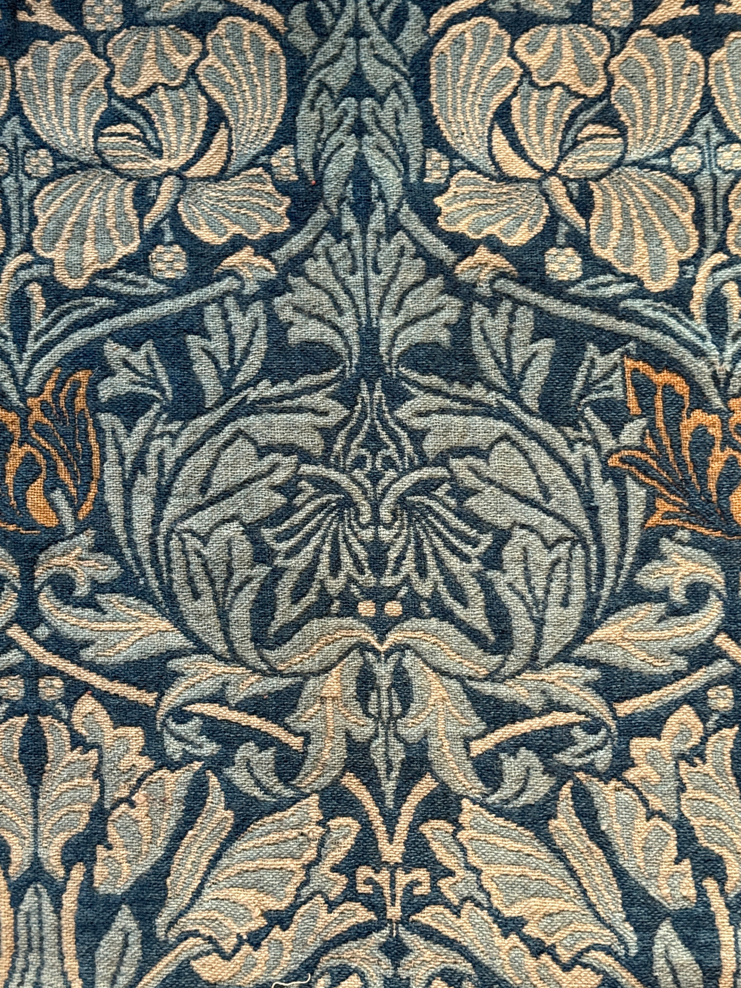 Large Original Woollen William Morris Curtain Panel - circa 1880