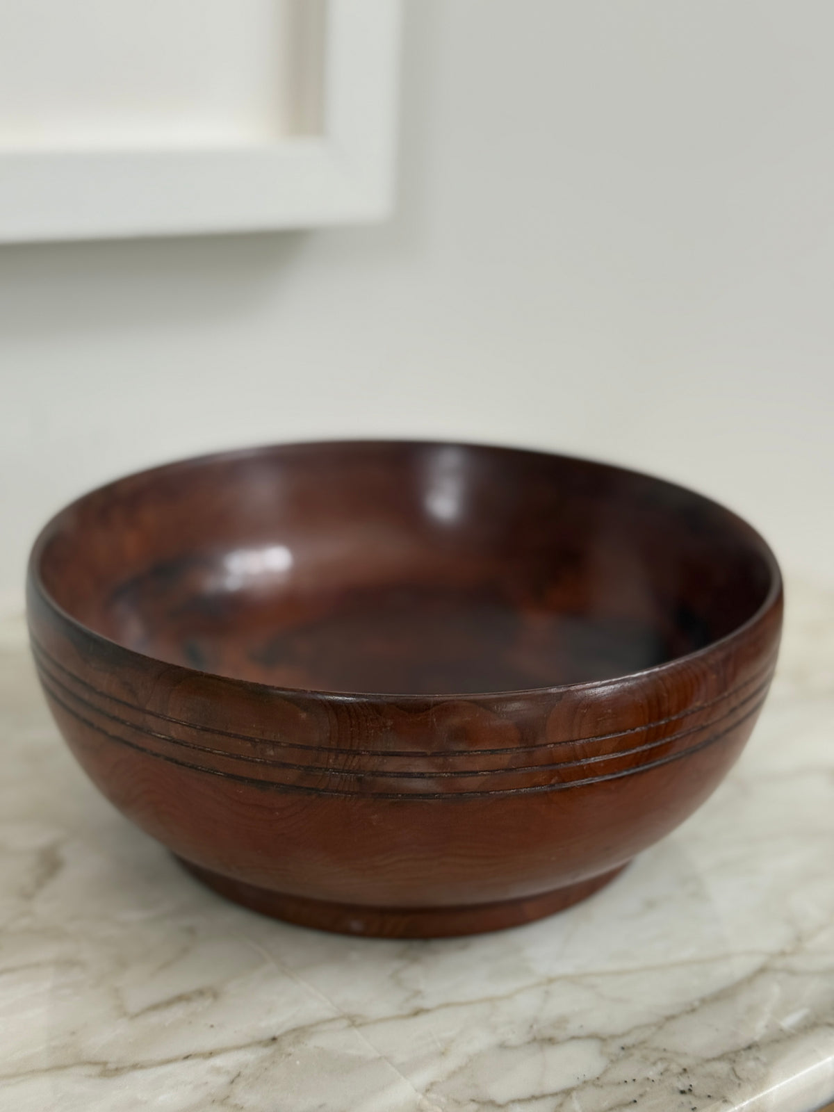 Early 19th Century Yew Turned Bowl