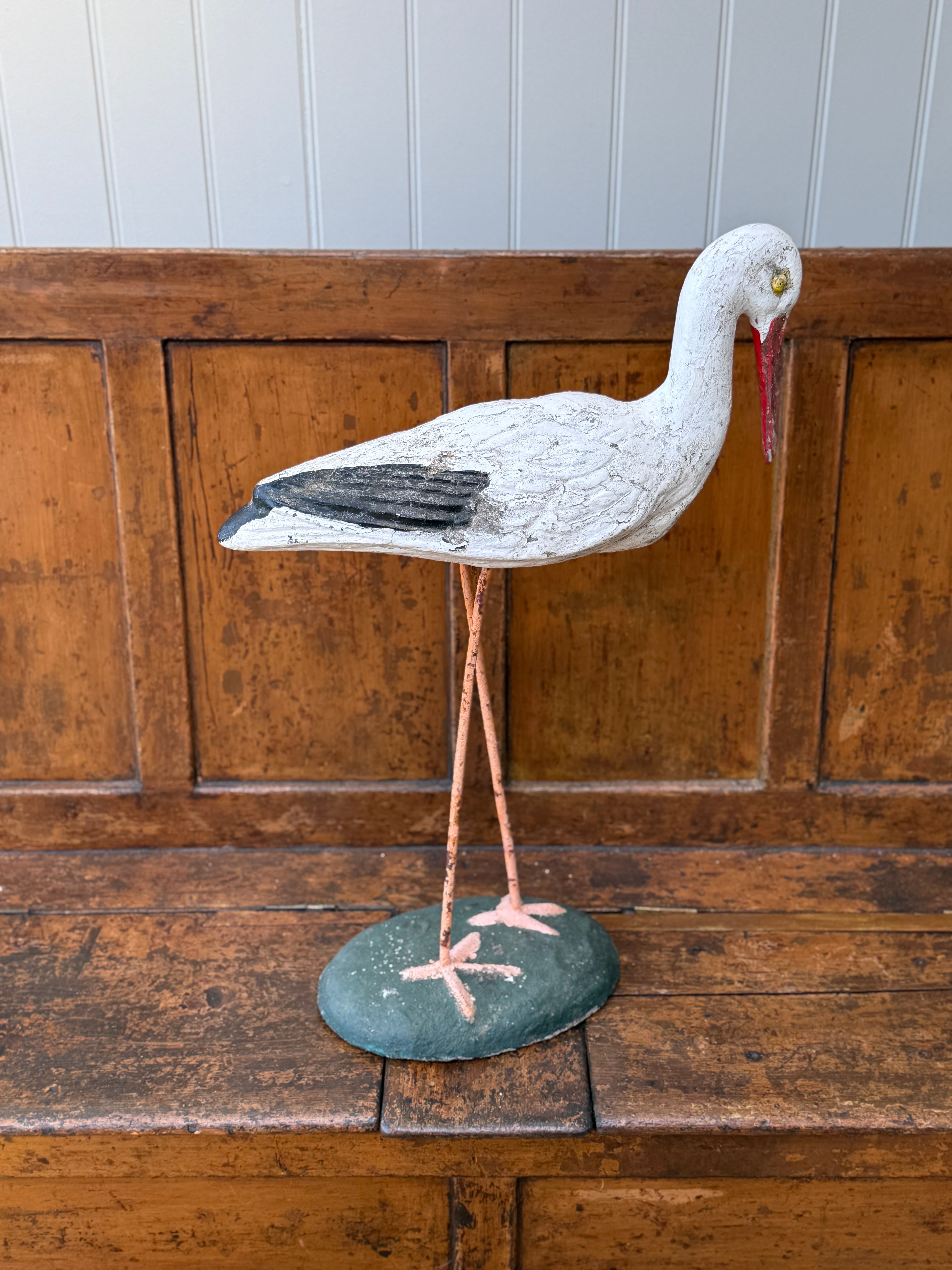 Vintage French Stork